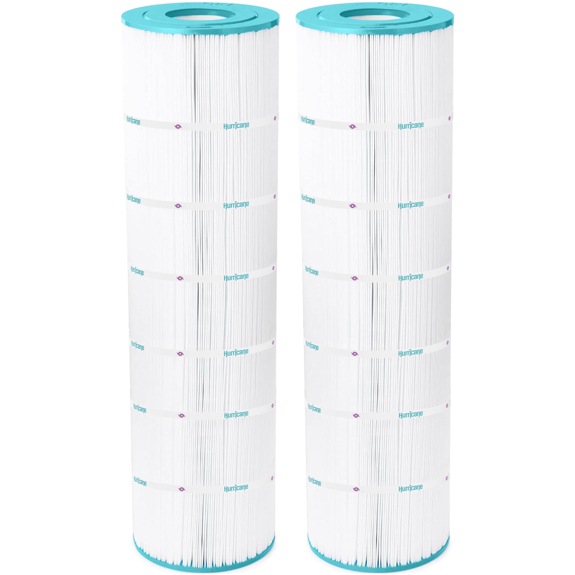 Hurricane HF8418-01 Advanced Swimming Pool Filter Cartridge Replacement, 2 Pack - VMInnovations