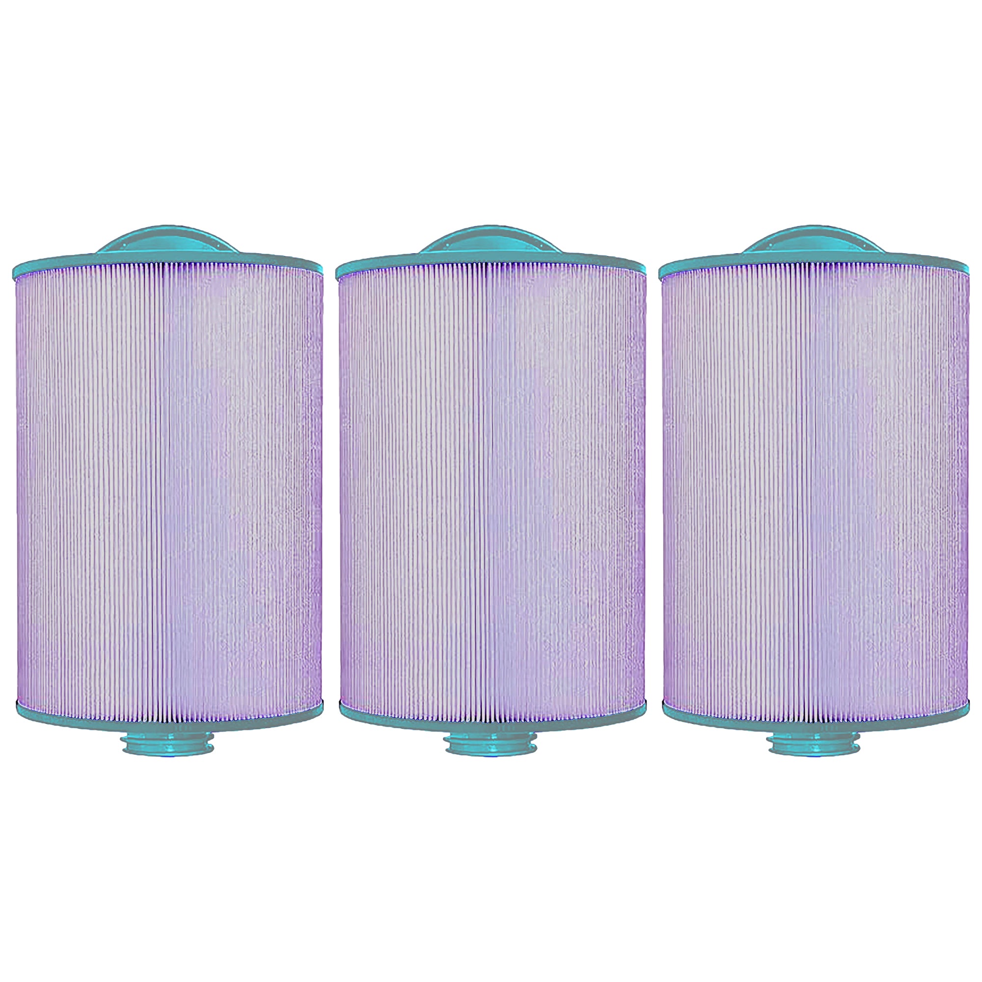 Hurricane 3 Pack HF6H940-01P Platinum Purple Spa Filter Cartridge Replacement
