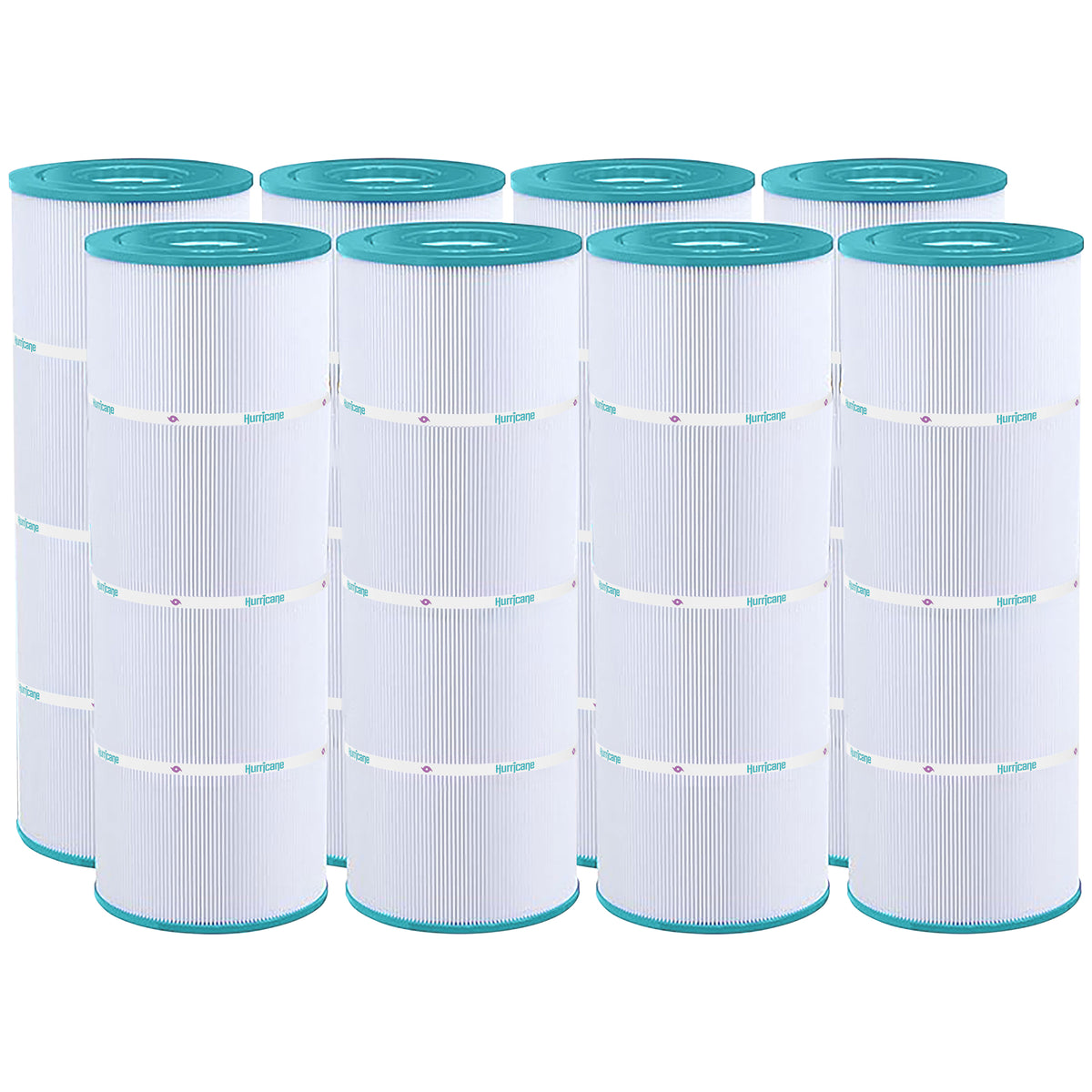 Hurricane 8 Pack HF7483-04 Advanced Pool and Spa Filter Cartridge Replacement - VMInnovations