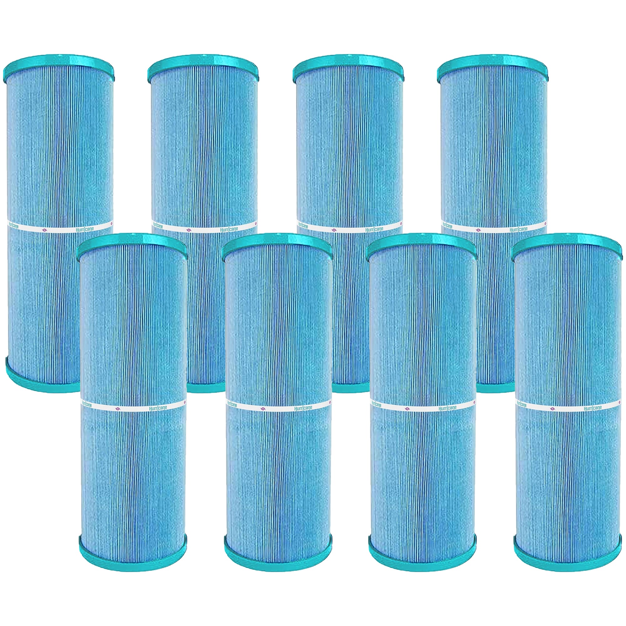 Hurricane 8 Pack HF4401-02M Elite Aseptic Pool Spa Filter Cartridge Replacement