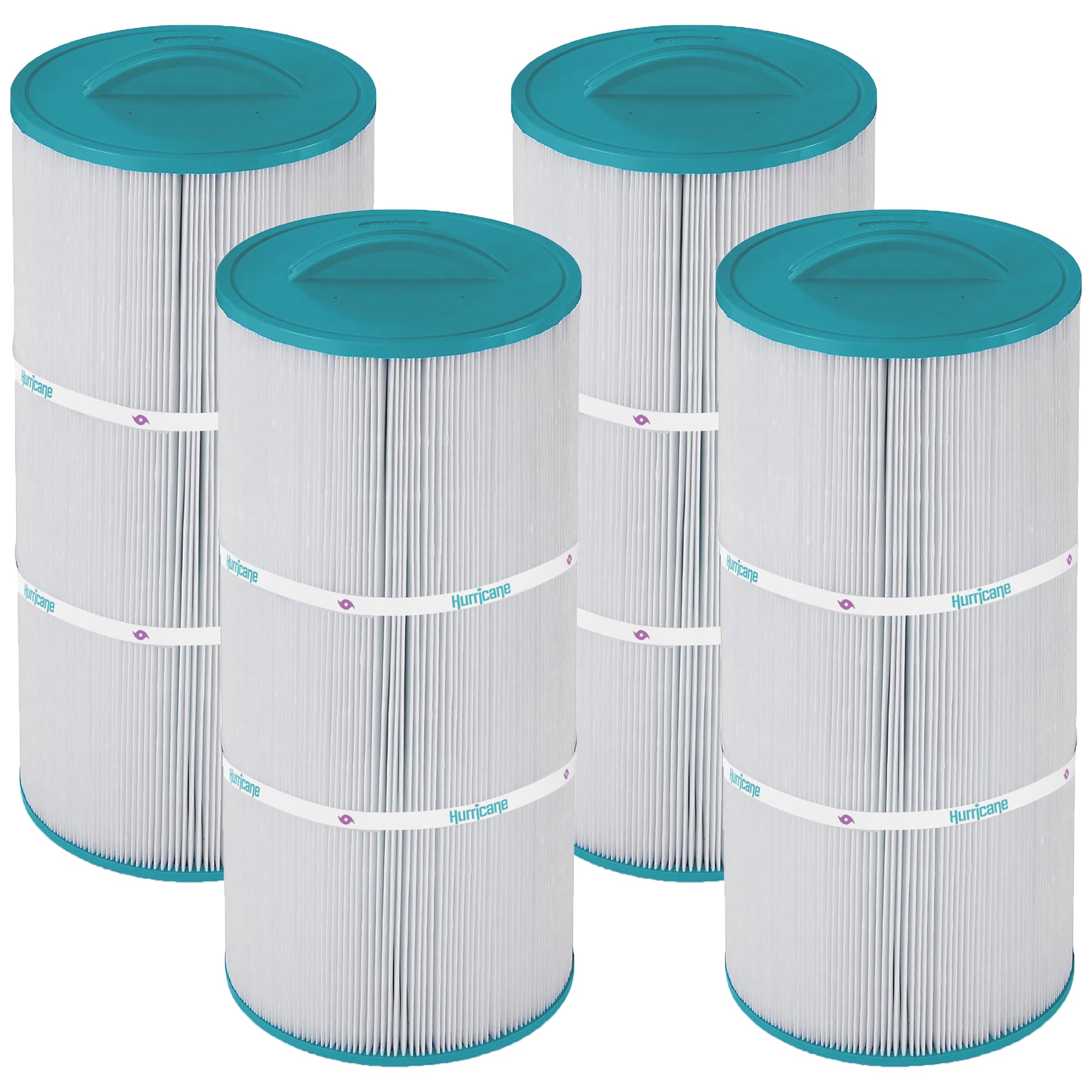 Hurricane 4 Pack HF7375-01 Advanced Pool and Spa Filter Cartridge Replacement - VMInnovations