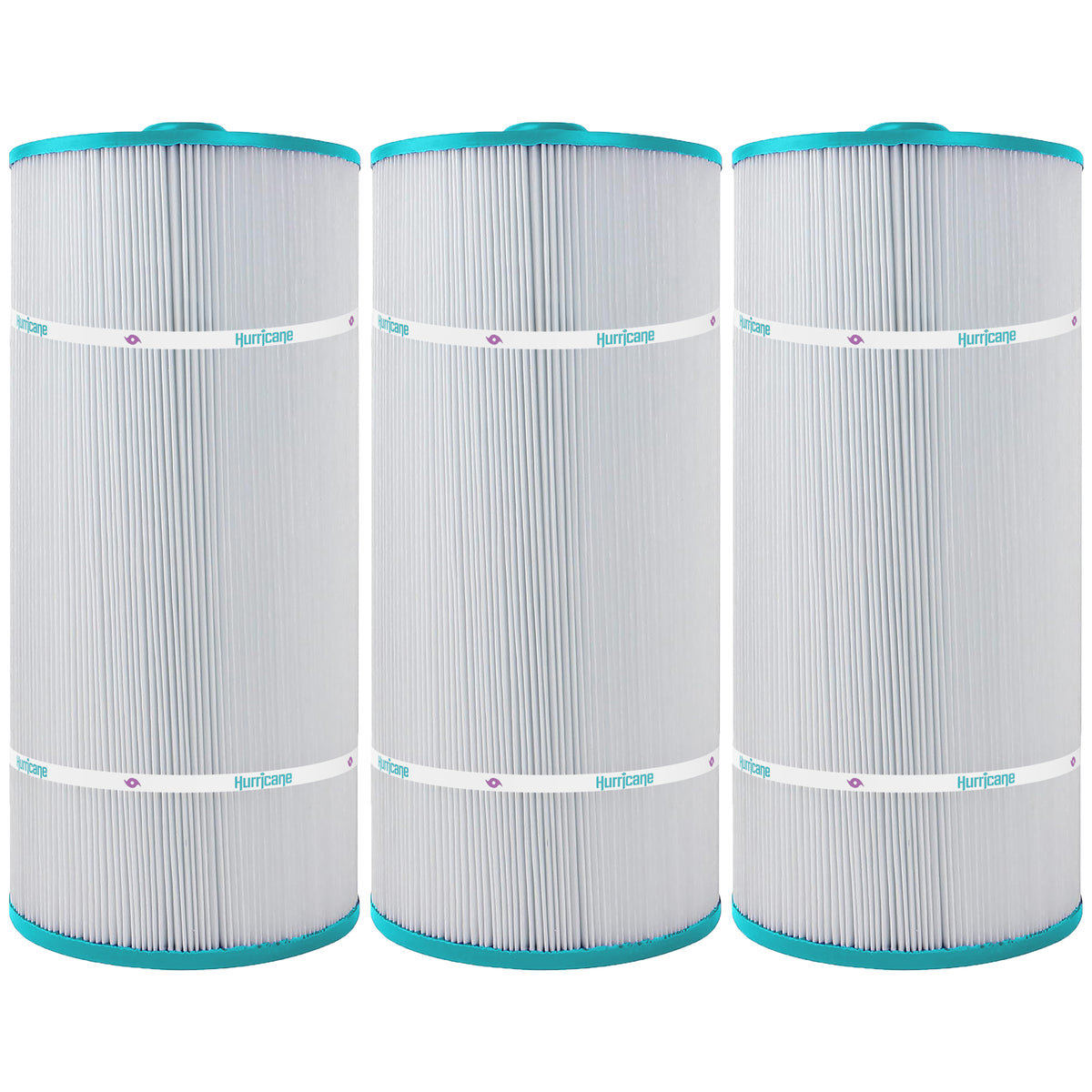 Hurricane 3 Pack HF-OUT19-01 Advanced Spa Cartridge Outer Filter Replacement
