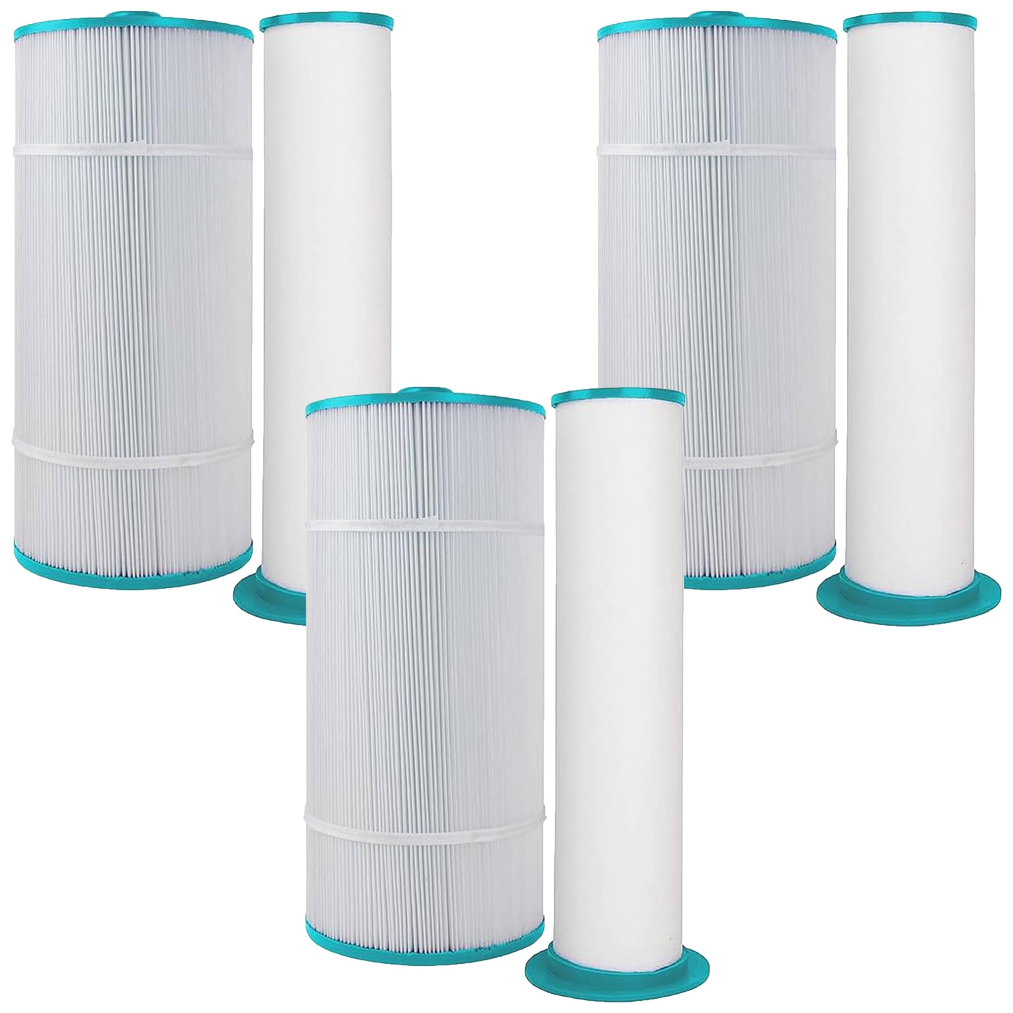 Hurricane 3 Pack HFCOMB-01 Advanced Spa Filter Cartridge Inner/Outer Filter Set - VMInnovations