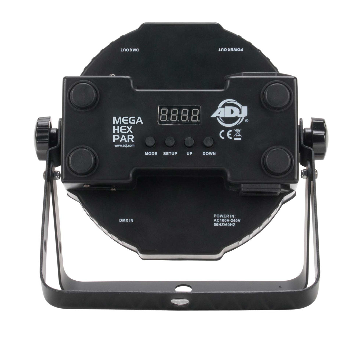 ADJ Mega Flat Hex Pak LED Lighting System w/ Bag & DMX Cables & ADJ Controller