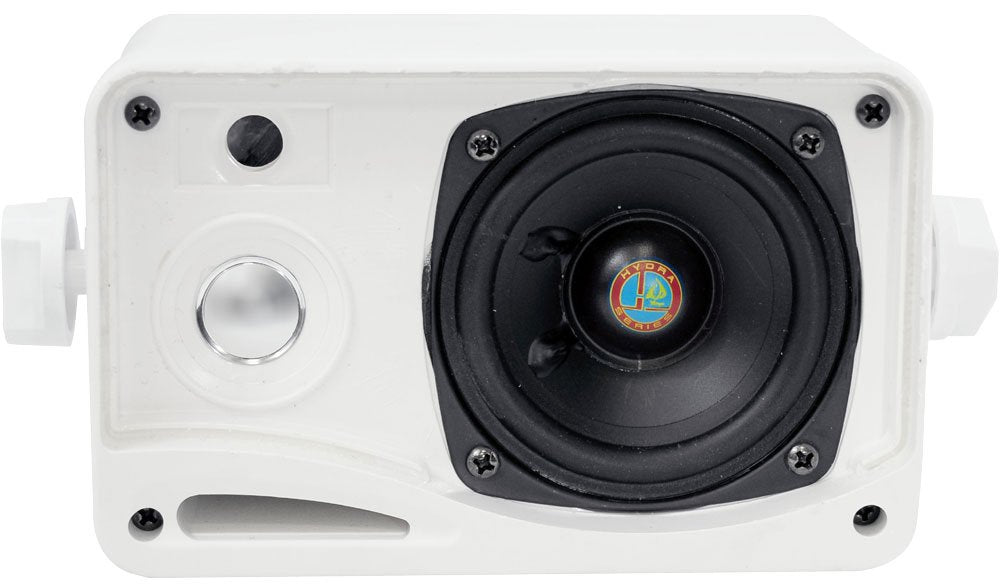 Pyle PLMR24 200W 3 Way Marine Audio Speakers Outdoor Weatherproof Pair (4 Pack) - VMInnovations