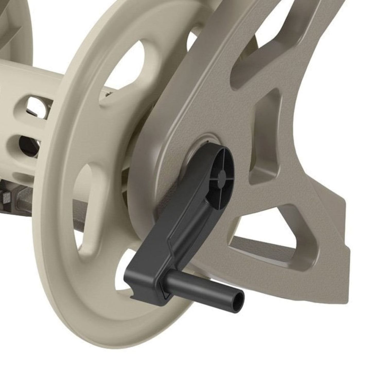 Suncast Handler 200 Foot Resin Wall Mounted Outdoor Garden Hose Reel (4 Pack) - VMInnovations