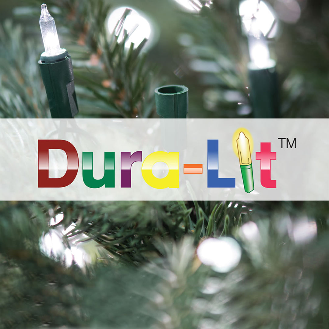Vickerman 50 Foot Camdon Artificial Garland Decoration with Clear String Lights - VMInnovations