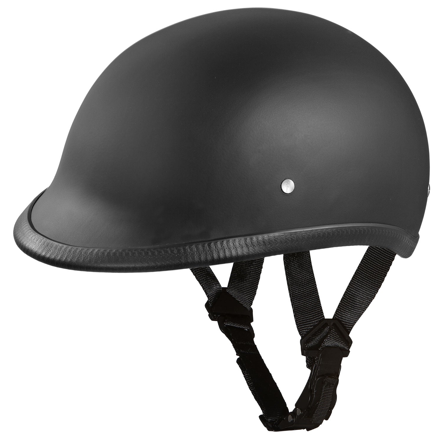 Daytona Helmets DOT Approved Motorcycle Half Helmet Hawk, XL, Dull Black (Used) - VMInnovations