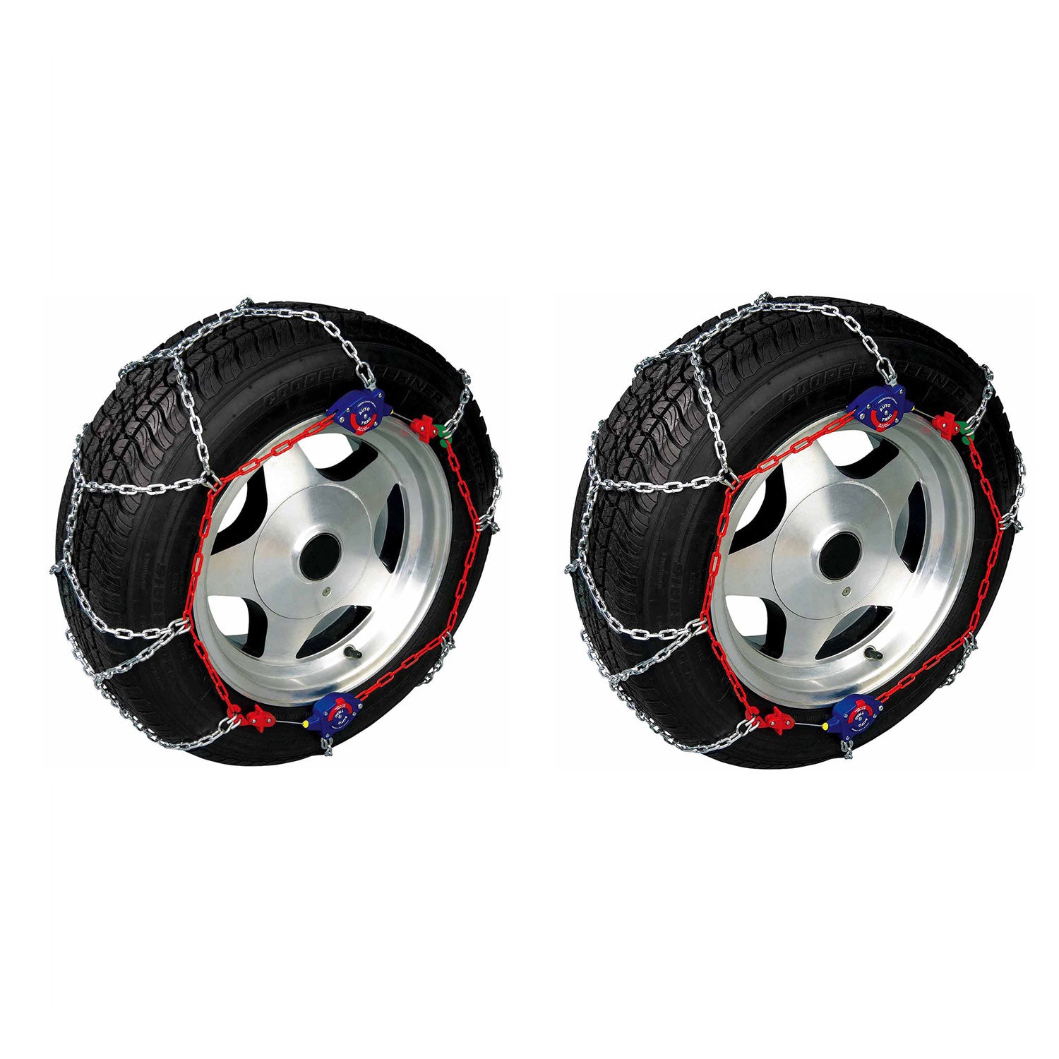 Auto-Trac 155505 Series 1500 Pickup Truck/SUV Snow Tire Chains, 4 Pack - VMInnovations