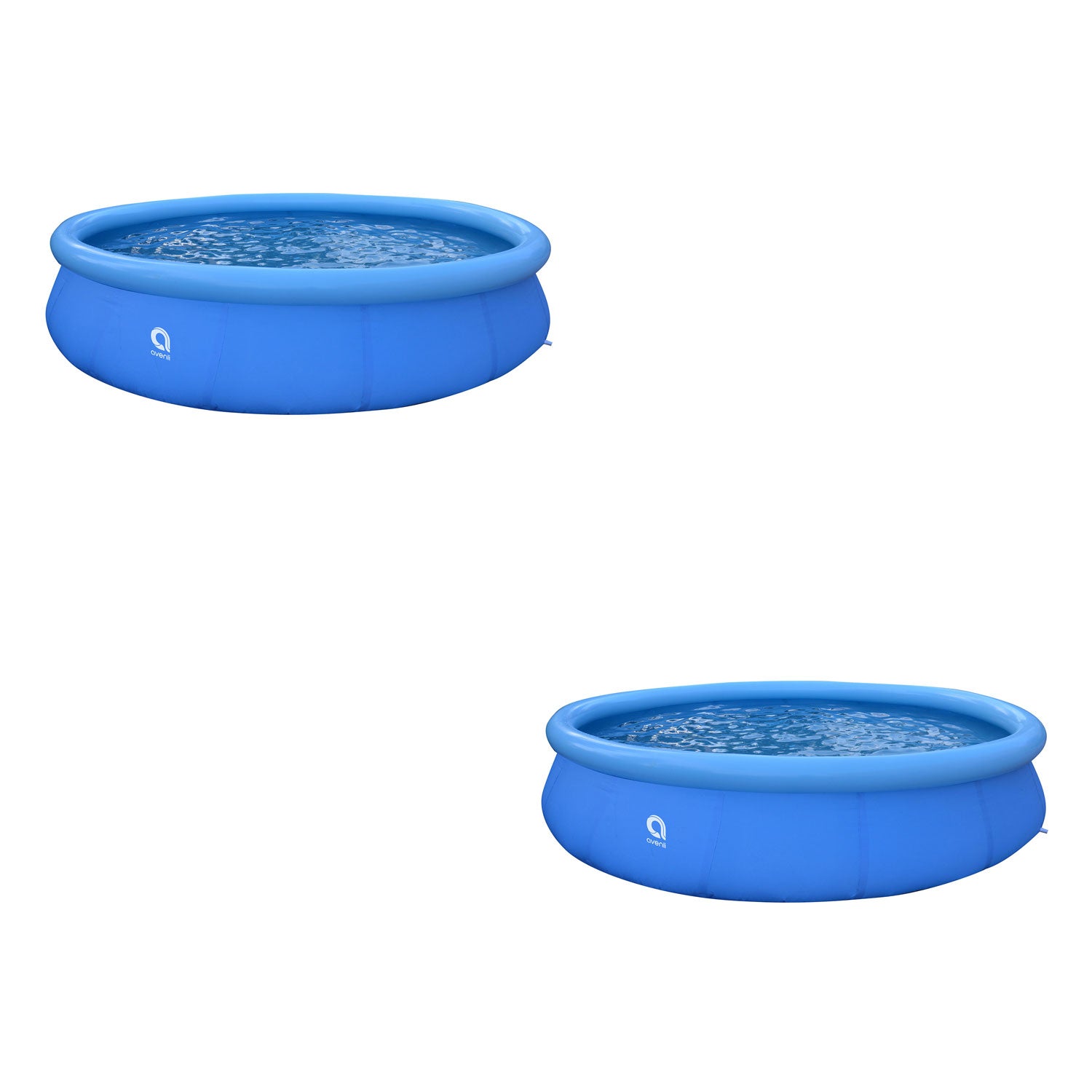 JLeisure 15Ft x 36" Prompt Set Inflatable Outdoor Backyard Swimming Pool(2 Pack) - VMInnovations