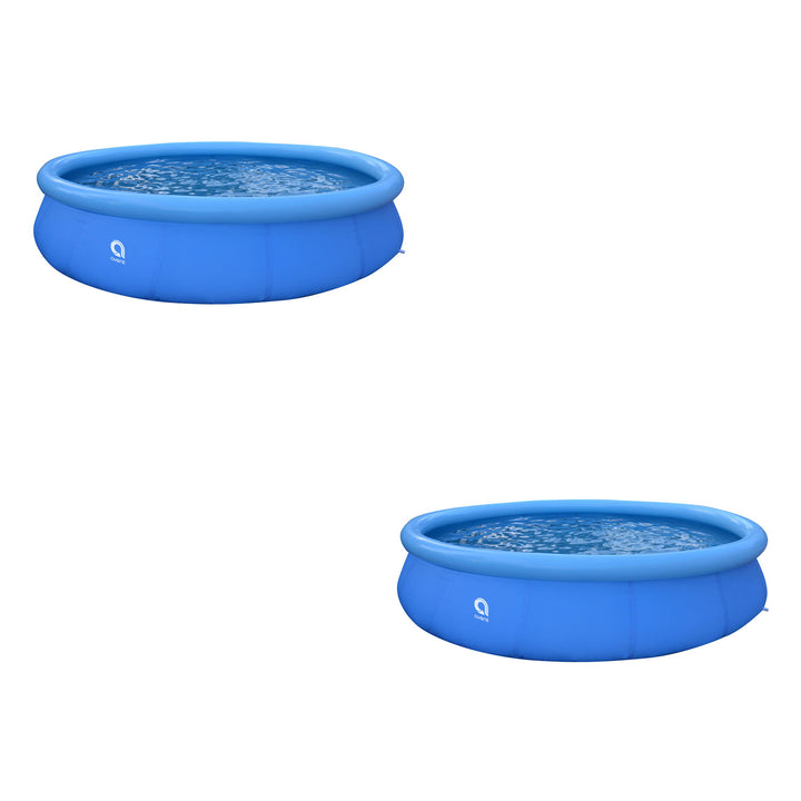 JLeisure 15Ft x 36" Prompt Set Inflatable Outdoor Backyard Swimming Pool(2 Pack) - VMInnovations
