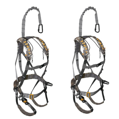 Muddy Ambush MSH500 Hunting Quick Release Deer Stand Safety Harness  (2 Pack)
