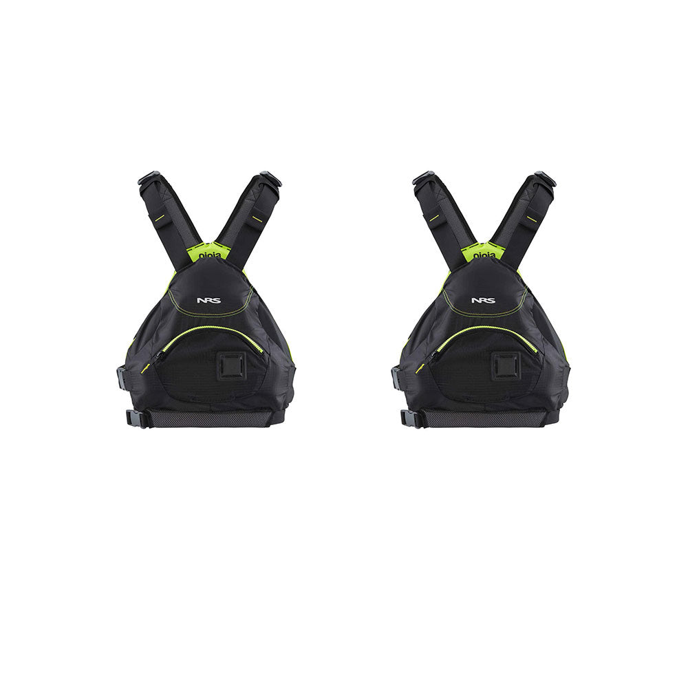 Sea Eagle 370 Pro Inflatable Kayak with NRS Small/Medium Life Vest (2 Pack)