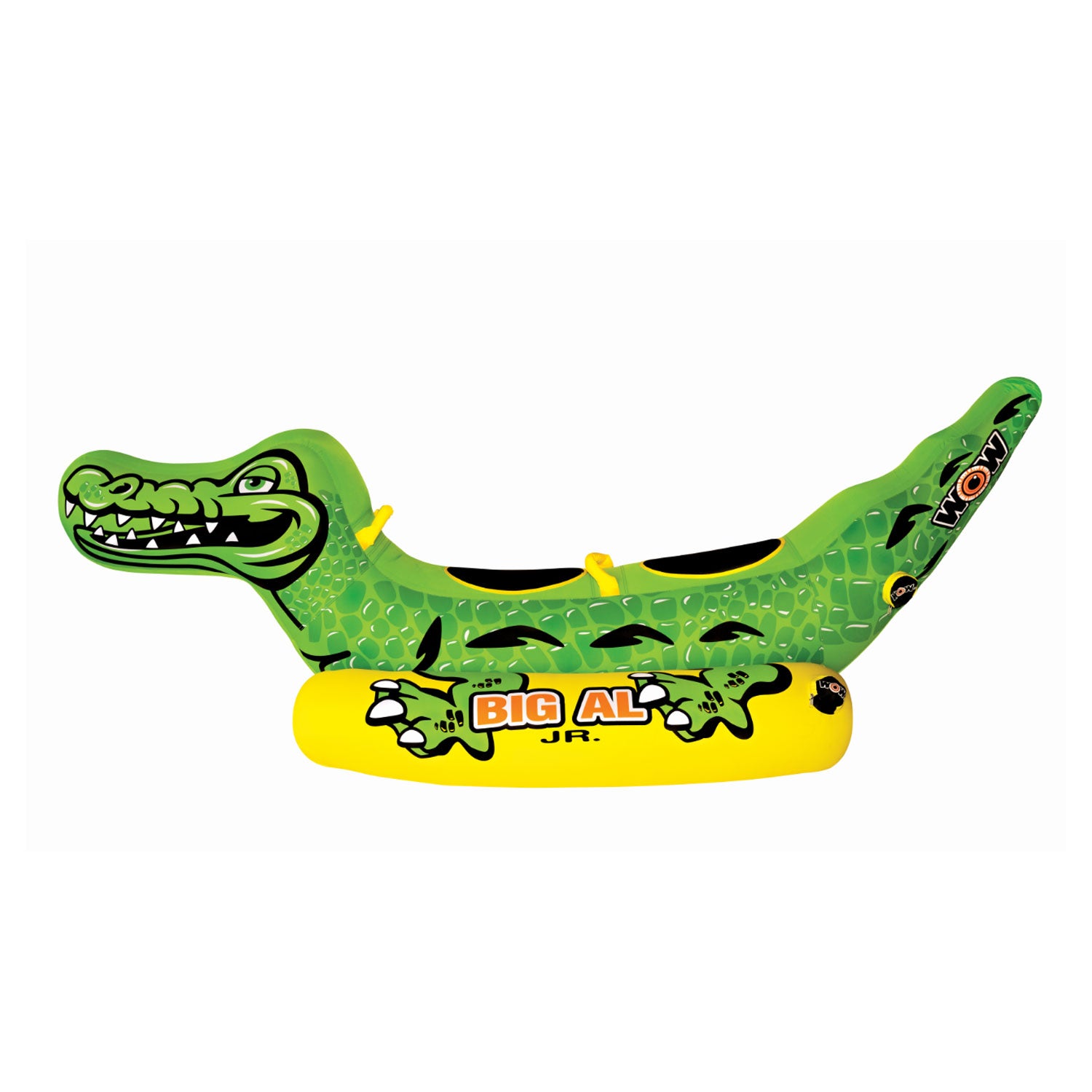 WOW Watersports Mega Ducky Boating Tube and Big Al Junior Alligator Inner Tube - VMInnovations