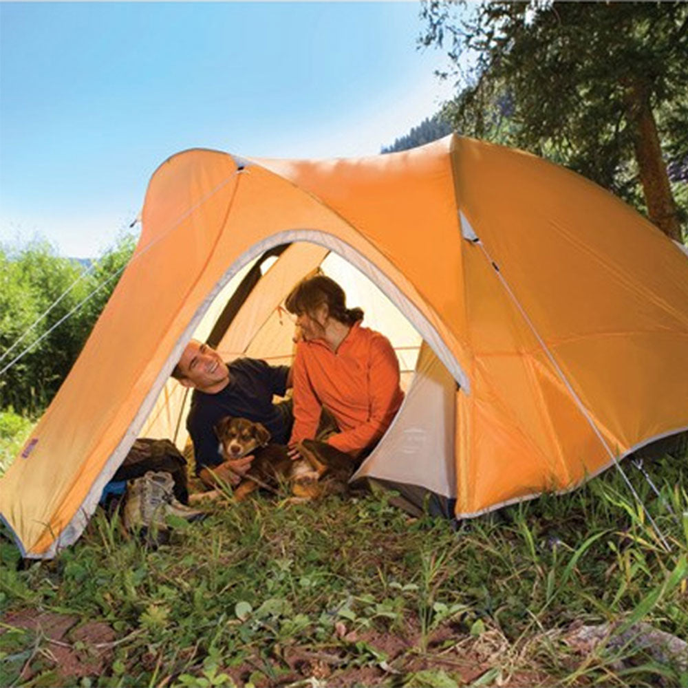 COLEMAN Hooligan 3 Person Camping Dome Tent w/ WeatherTec System (Open Box)