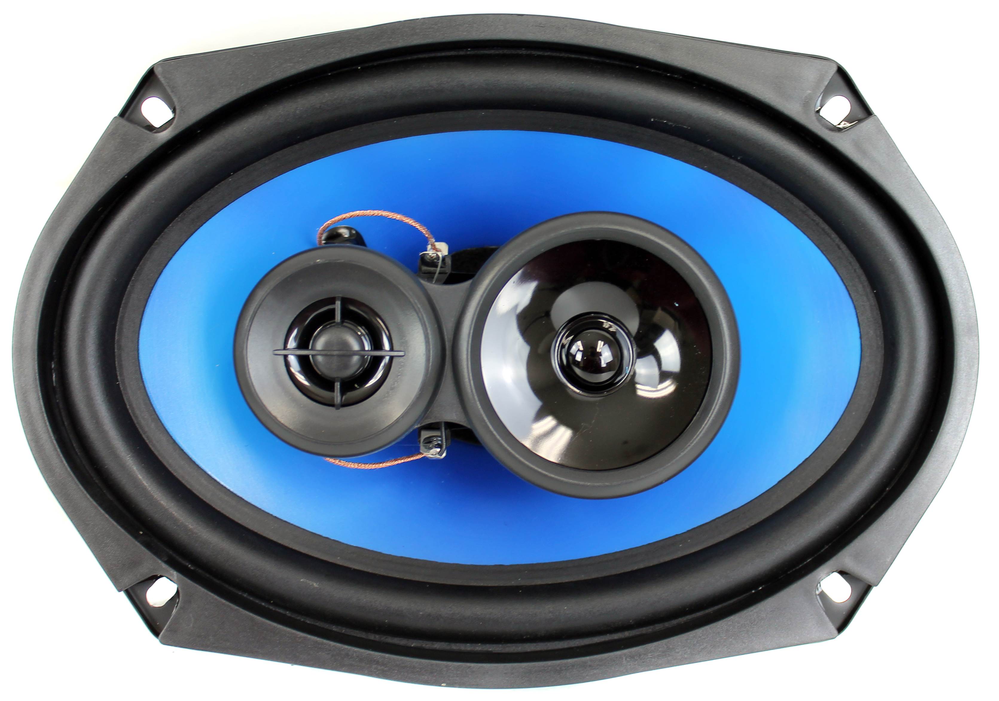 2) Q Power 6x9" 700 Watt 3-Way Car Audio Stereo Speakers Pair | QP693 (Used)
