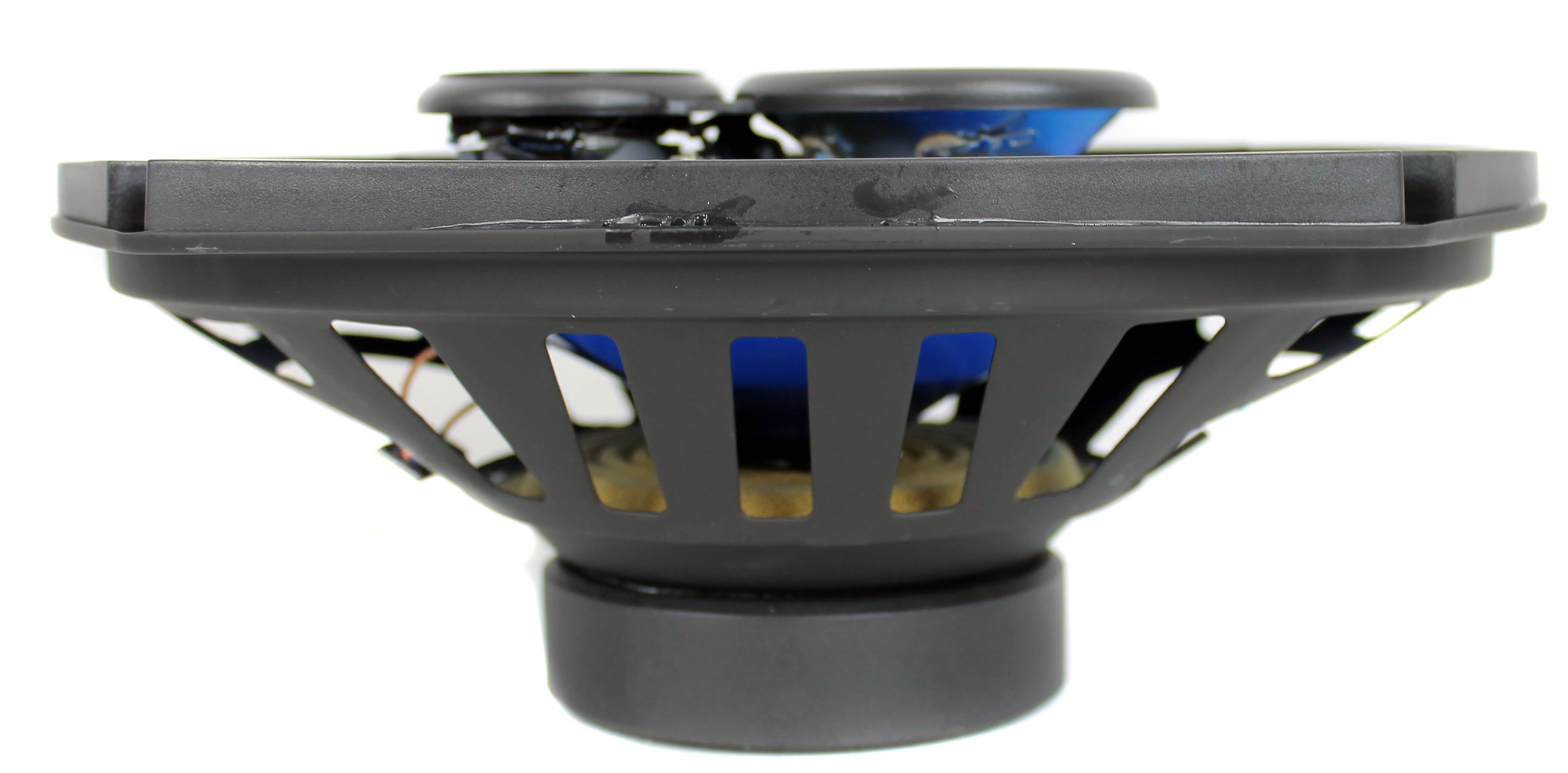 Q Power 6x9" 700 Watt 3-Way Car Audio Stereo Coaxial Speakers (Pair) (Open Box)