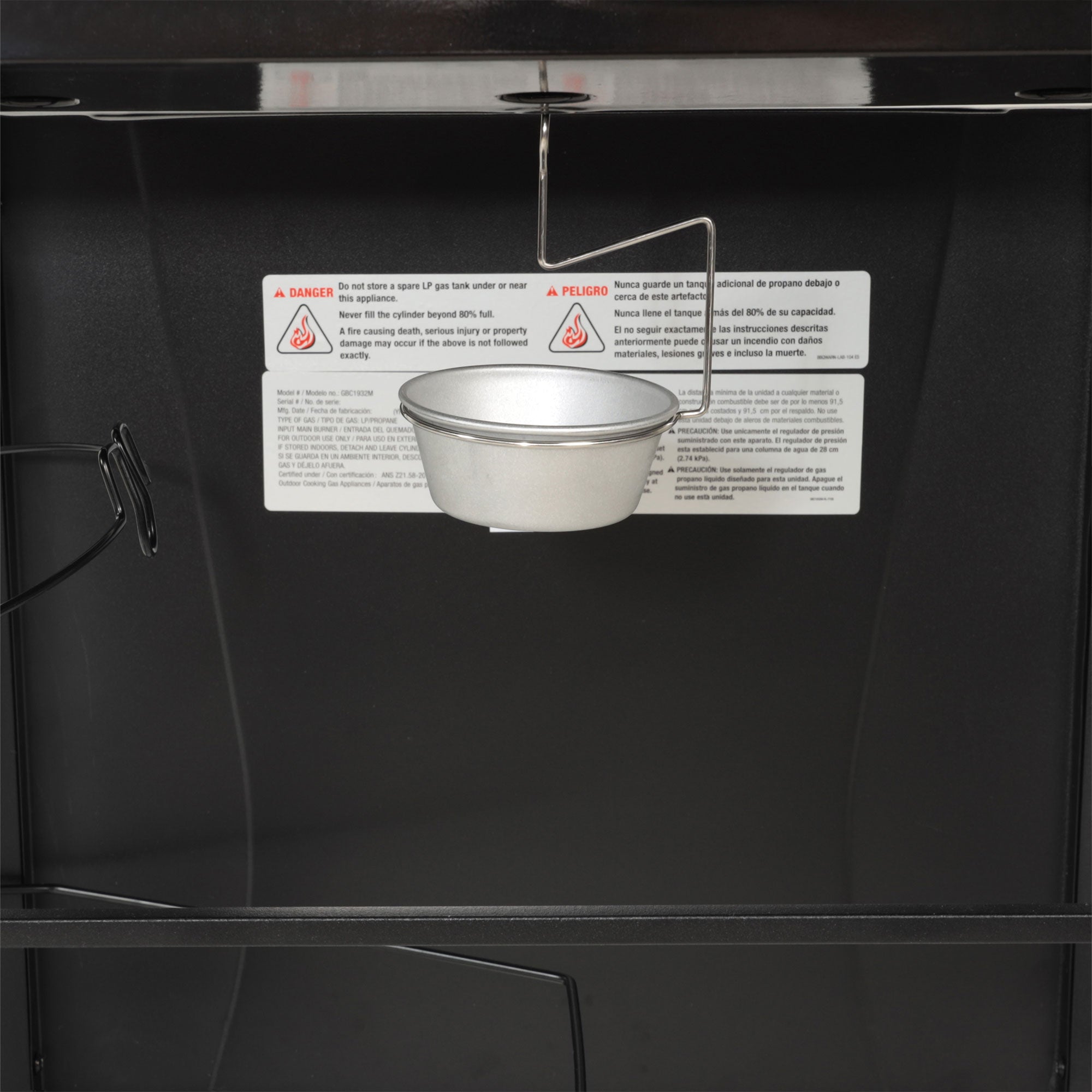 Grill Boss GBC1932M 3 Burner Gas Grill w/ Top Cover and Side Shelves (Open Box) - VMInnovations