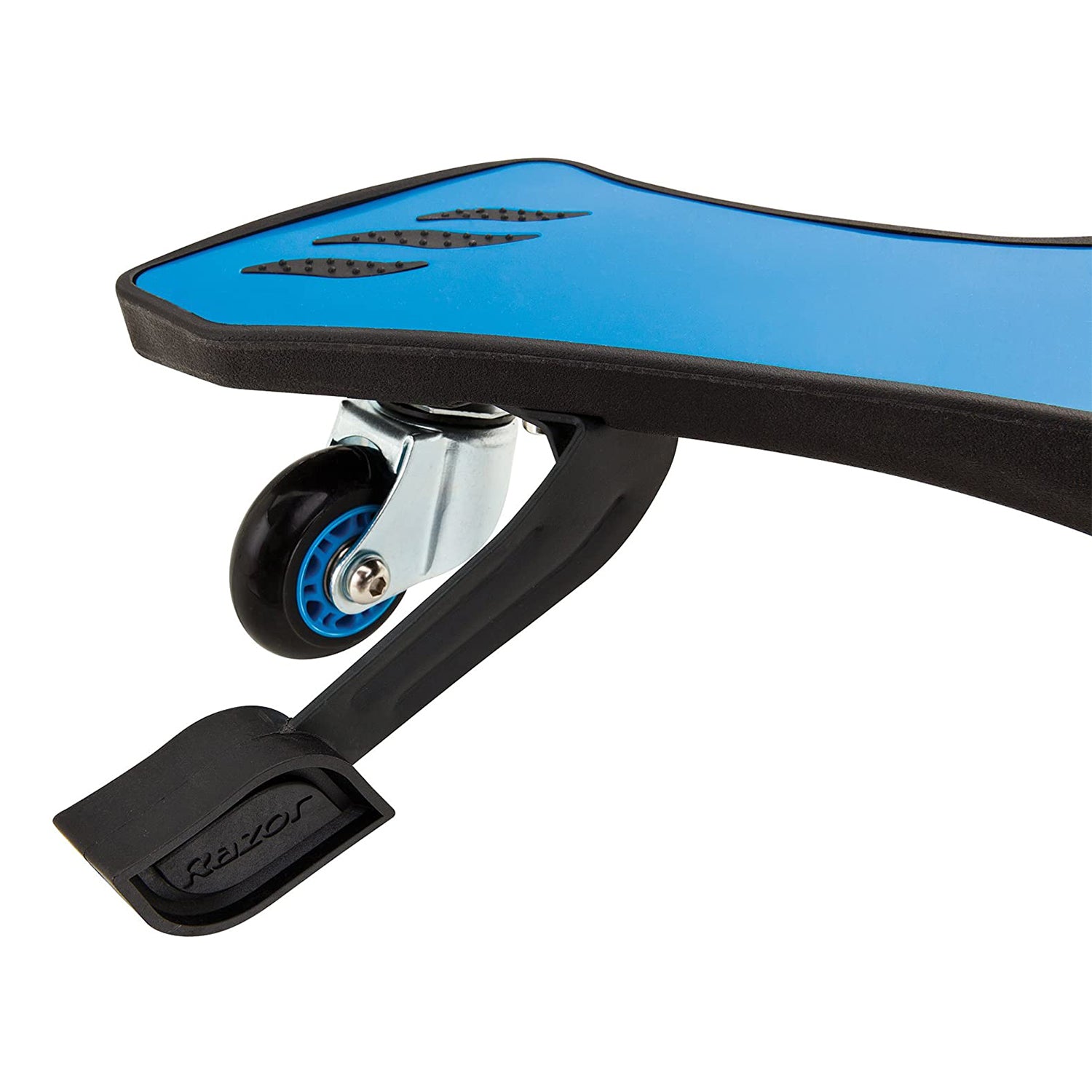Razor PowerWing 125mm 3 Wheel Inclined Caster Kids Ride Scooter, Blue (Open Box) - VMInnovations