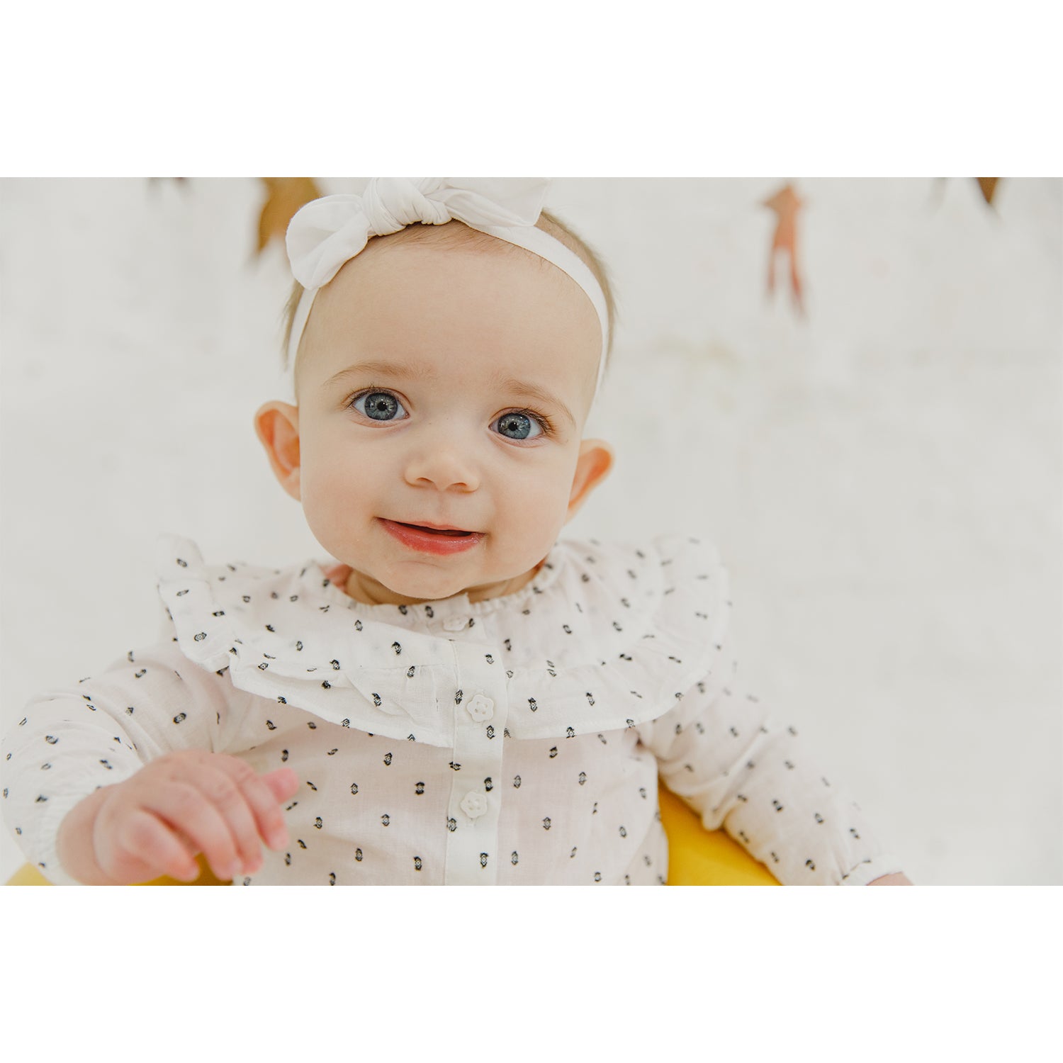 Bumbo Baby Infant Soft Foam Floor Seat with 3 Point Adjustable Harness, Mimosa
