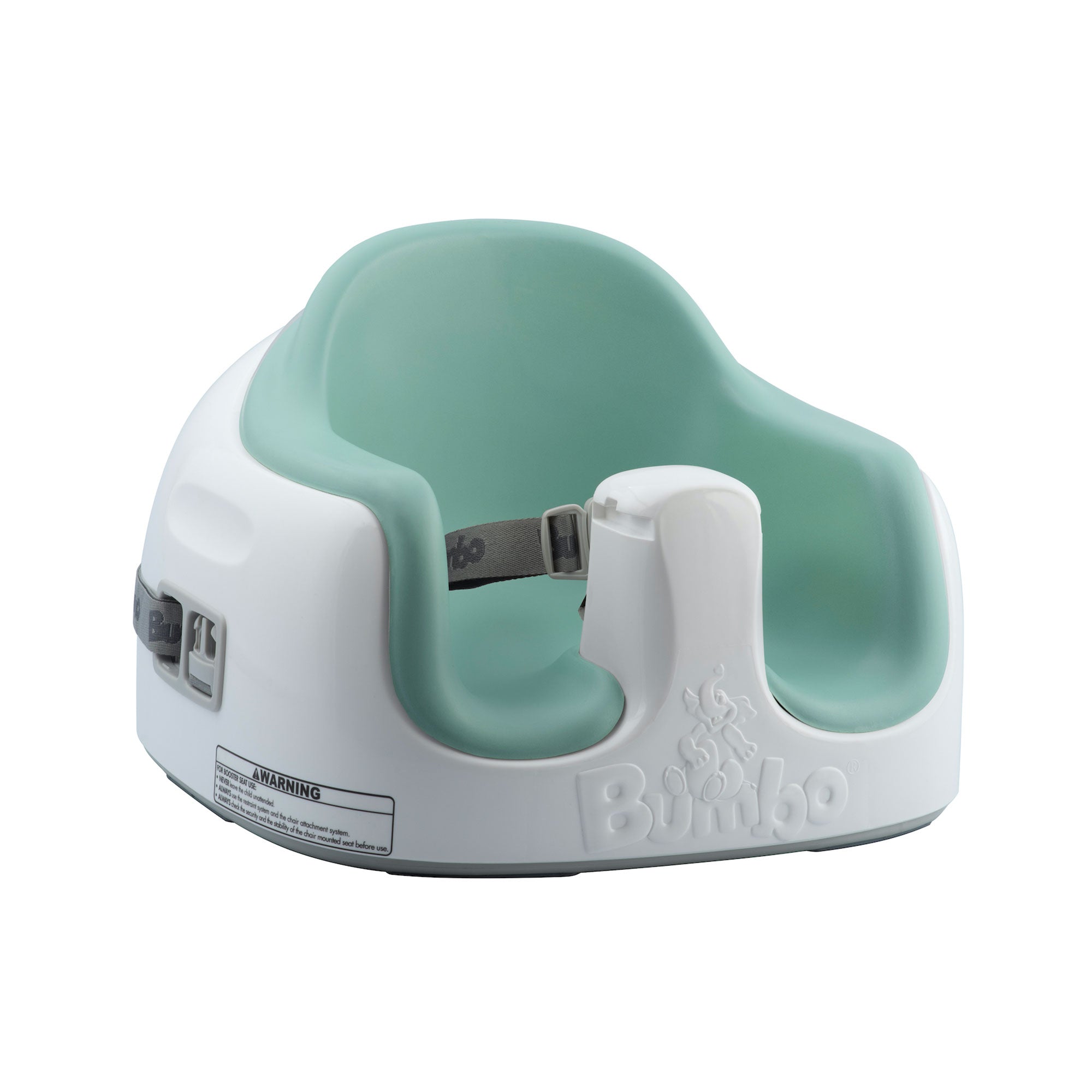 Bumbo Baby Toddler Adjustable 3-in-1 Booster Seat/High Chair & Tray, Hemlock - VMInnovations