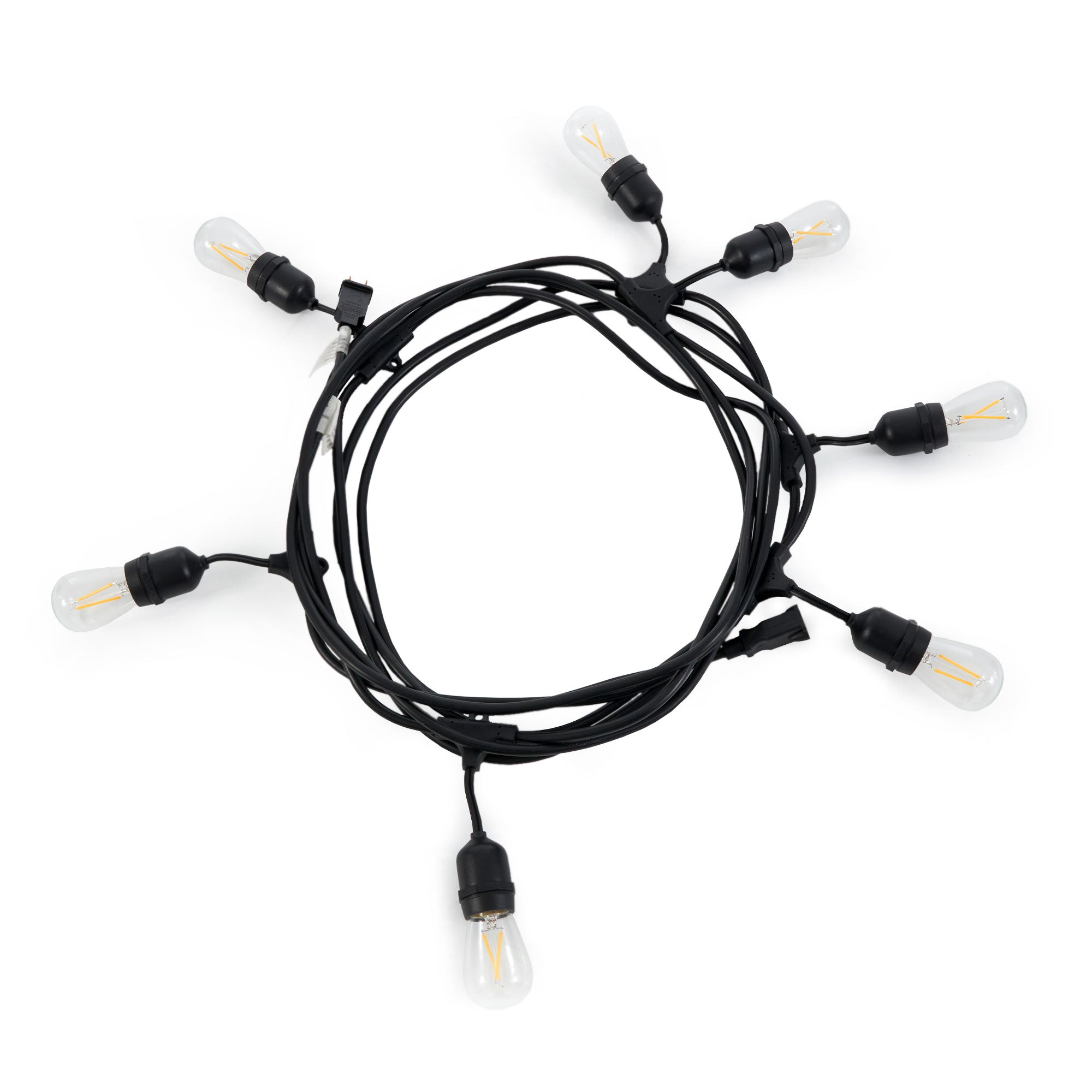 Brightech Pro Edison Black LED Waterproof Outdoor String Lights, 24 Ft. (Used)