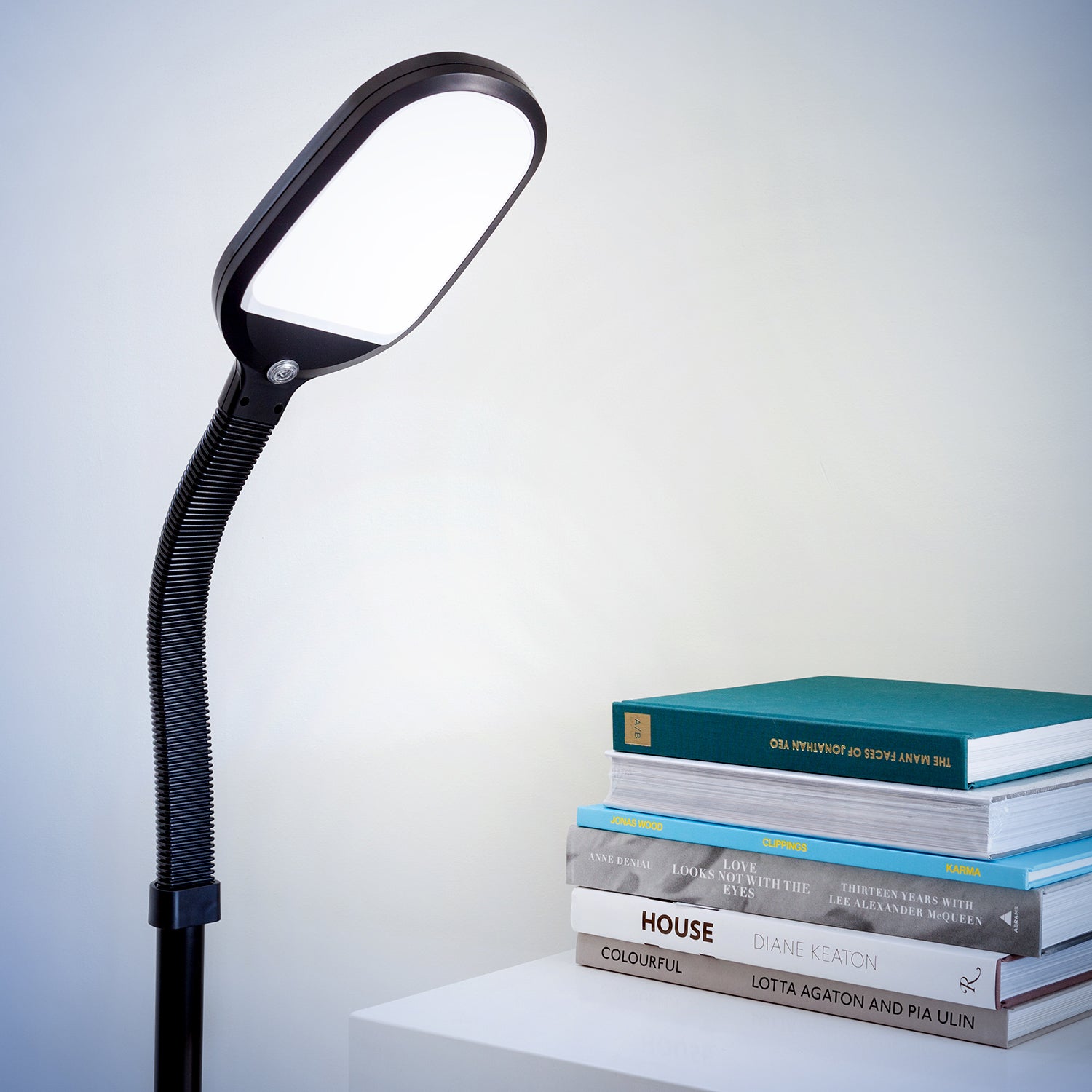 Brightech Litespan Daylight LED Floor Lamp with Reading Light, Black (For Parts)