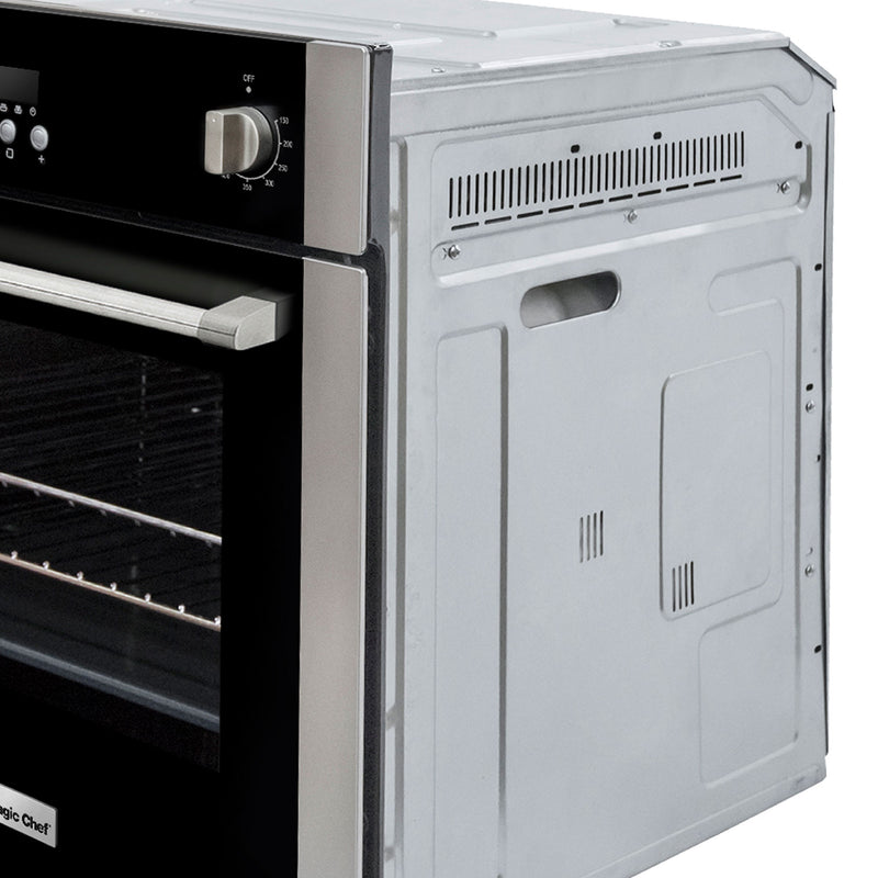 Magic Chef 2.2 Cubic Foot Built In Programmable Wall Convection Oven (Damaged)