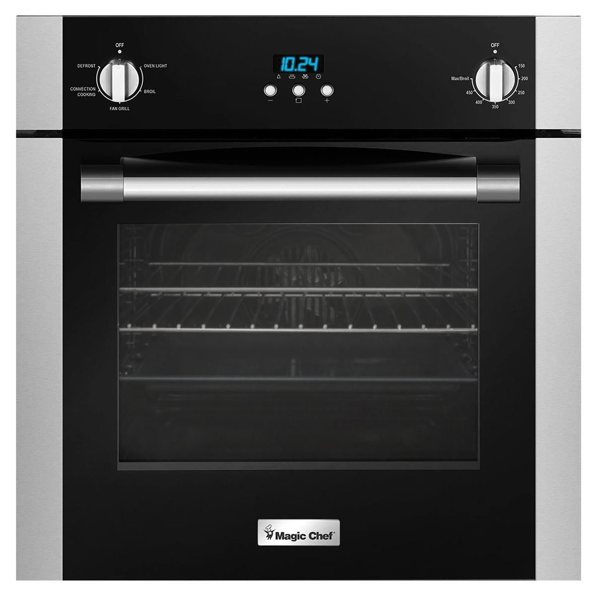 Magic Chef 2.2 Cubic Foot Built In Programmable Wall Convection Oven (Open Box)