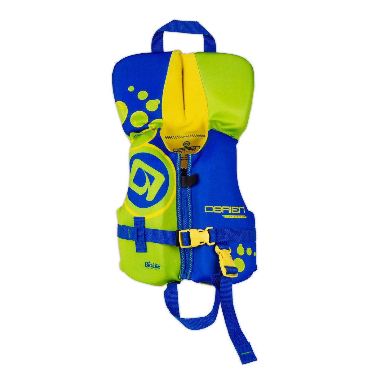 O'Brien Baby Infant Safe Life Jacket Vest, 30 Pounds or Less, Blue (Open Box)