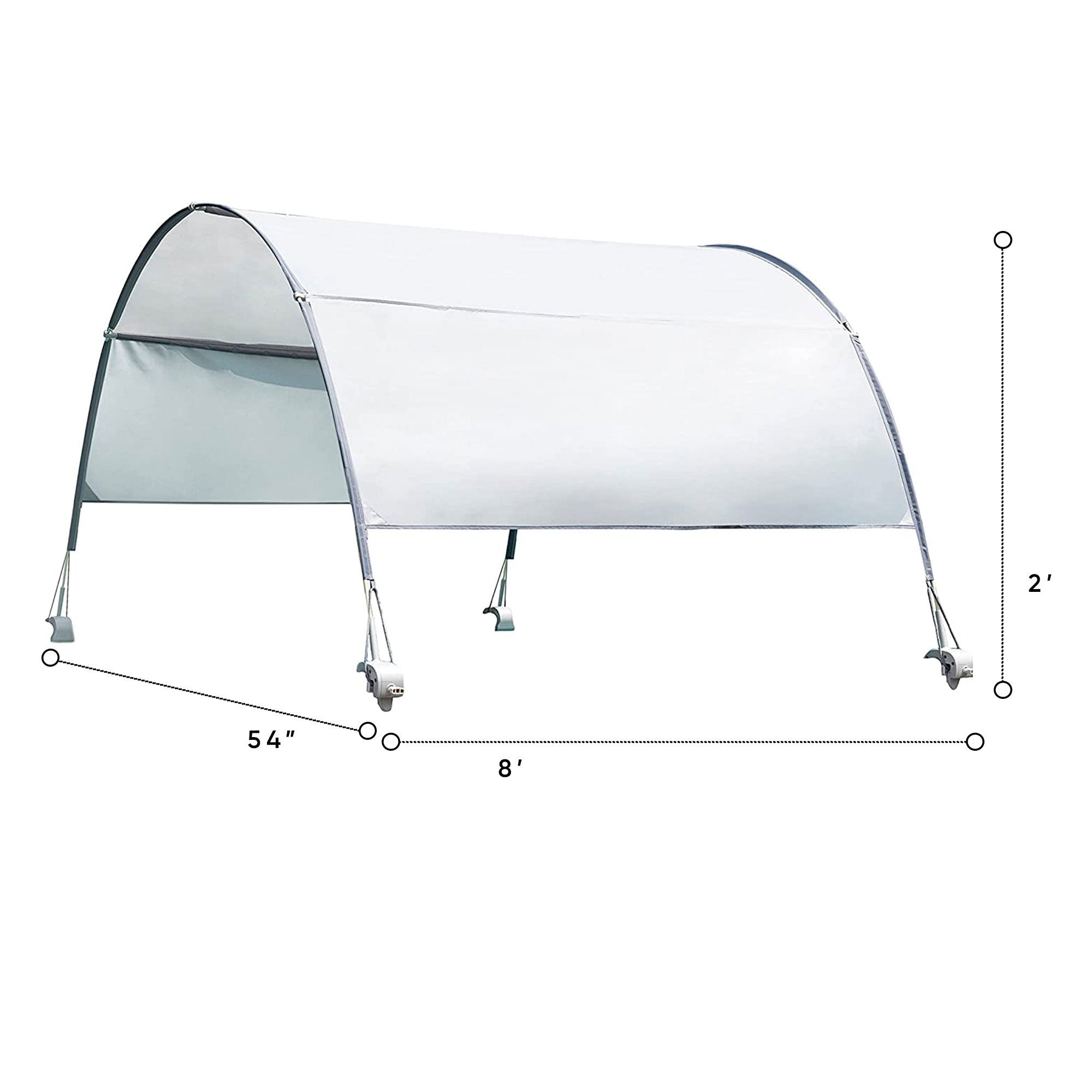 Intex Protective Canopy for 9 ft or Small Rectangular Swimming Pools(For Parts) - VMInnovations