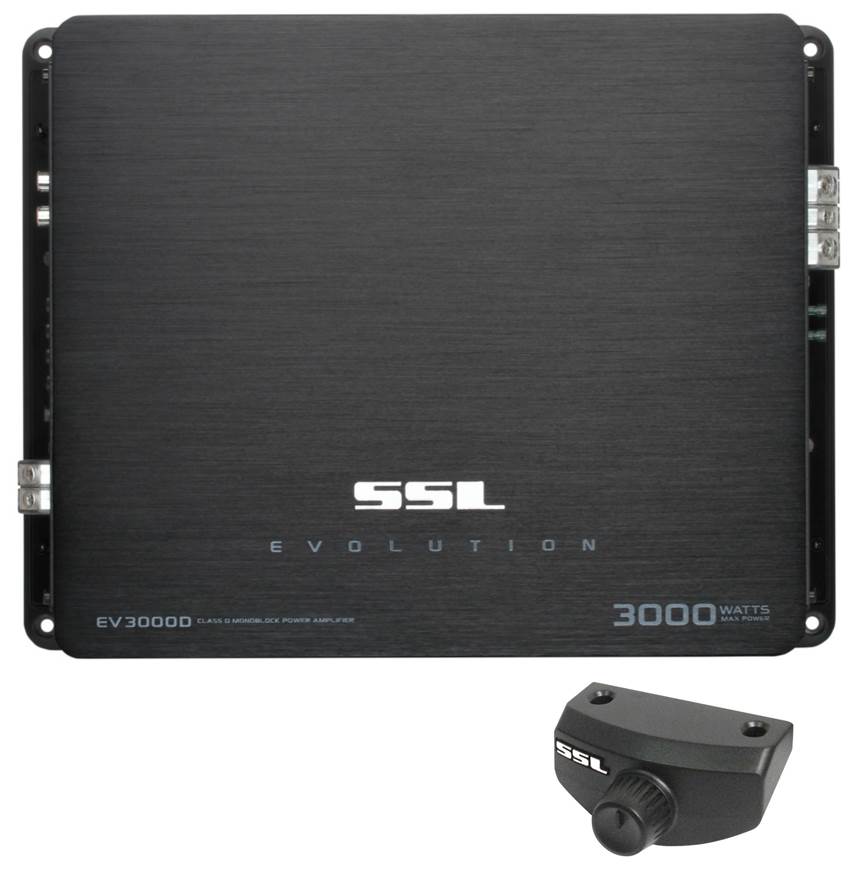 New SSL SOUNDSTORM EV3000D 3000W MONO D Car Audio Amplifier Power Amp MOSFET
