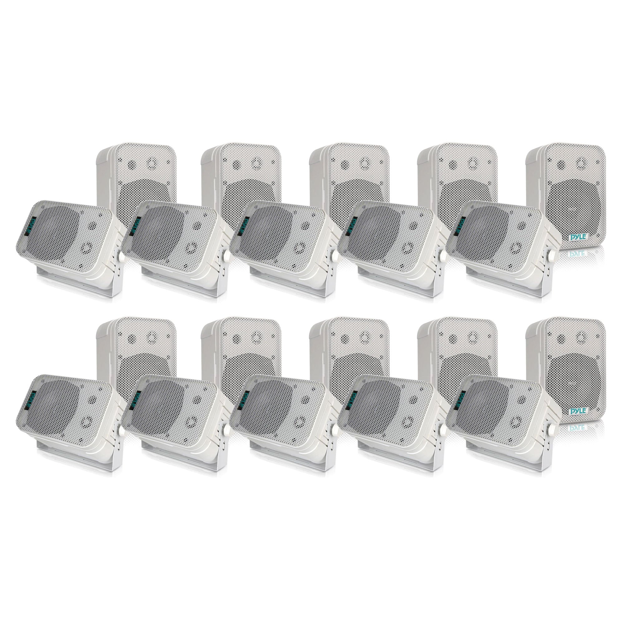 Pyle PDWR40W 5.25" Indoor/Outdoor Waterproof Home Theater Speakers (10 Pack)