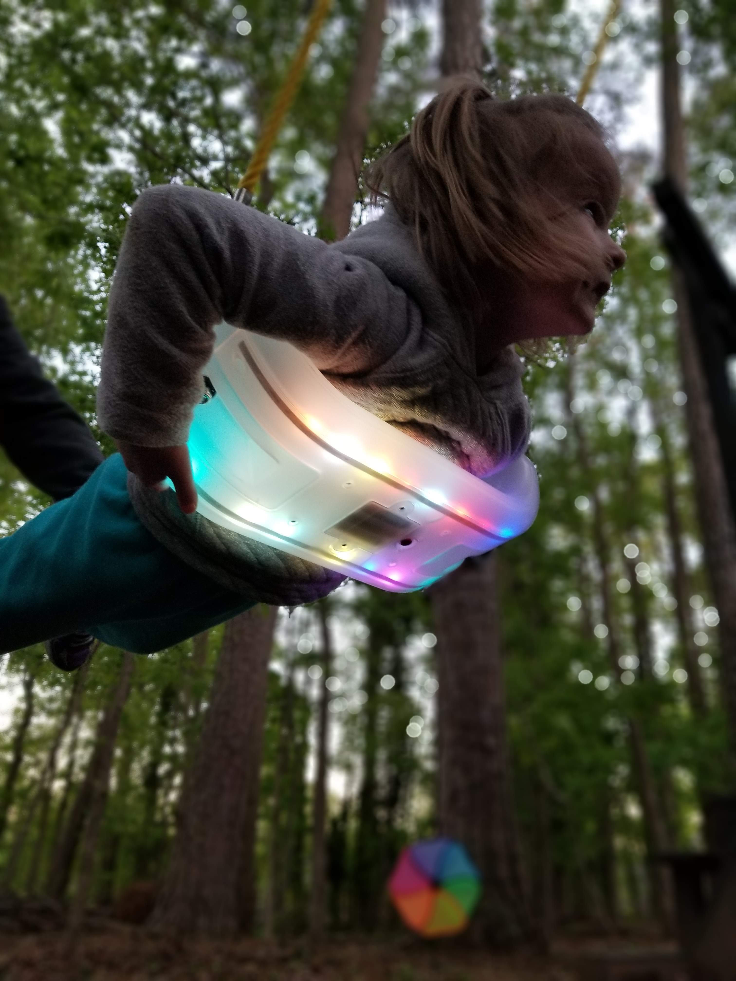 XDP Recreation Firefly Outdoor LED Kids Tree Swing with Hardware (For Parts) - VMInnovations