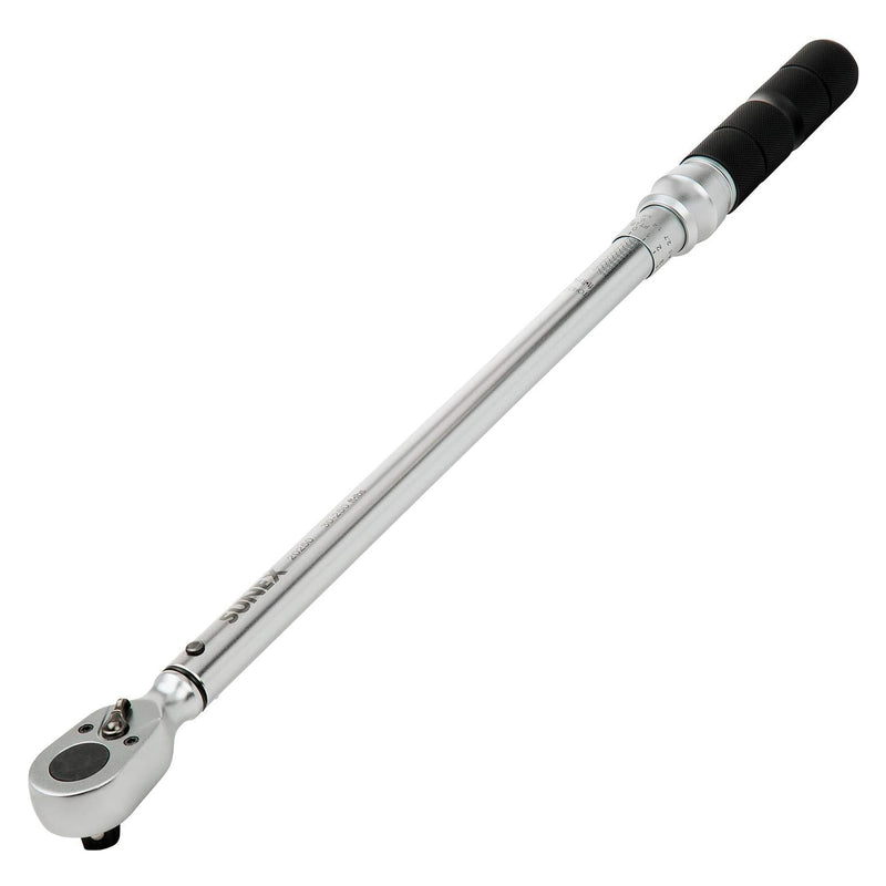 Sunex Tools 20250 48T Ratchet Torque Wrench, 30 to 250 Foot-Pound, 1/2 In Drive