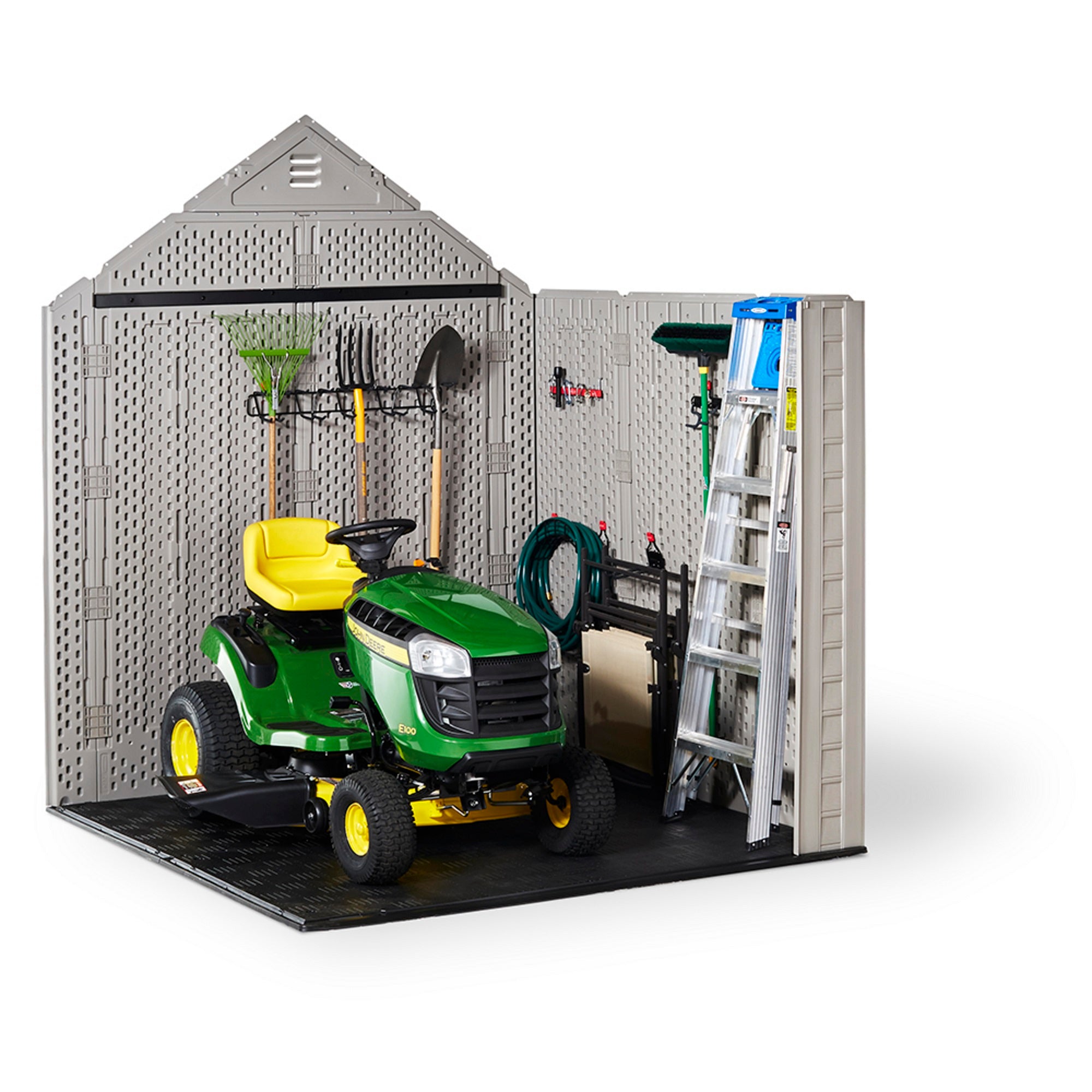 Rubbermaid Storage Shed 5 Piece Wall Hook Organization Accessory Kit (Used) - VMInnovations