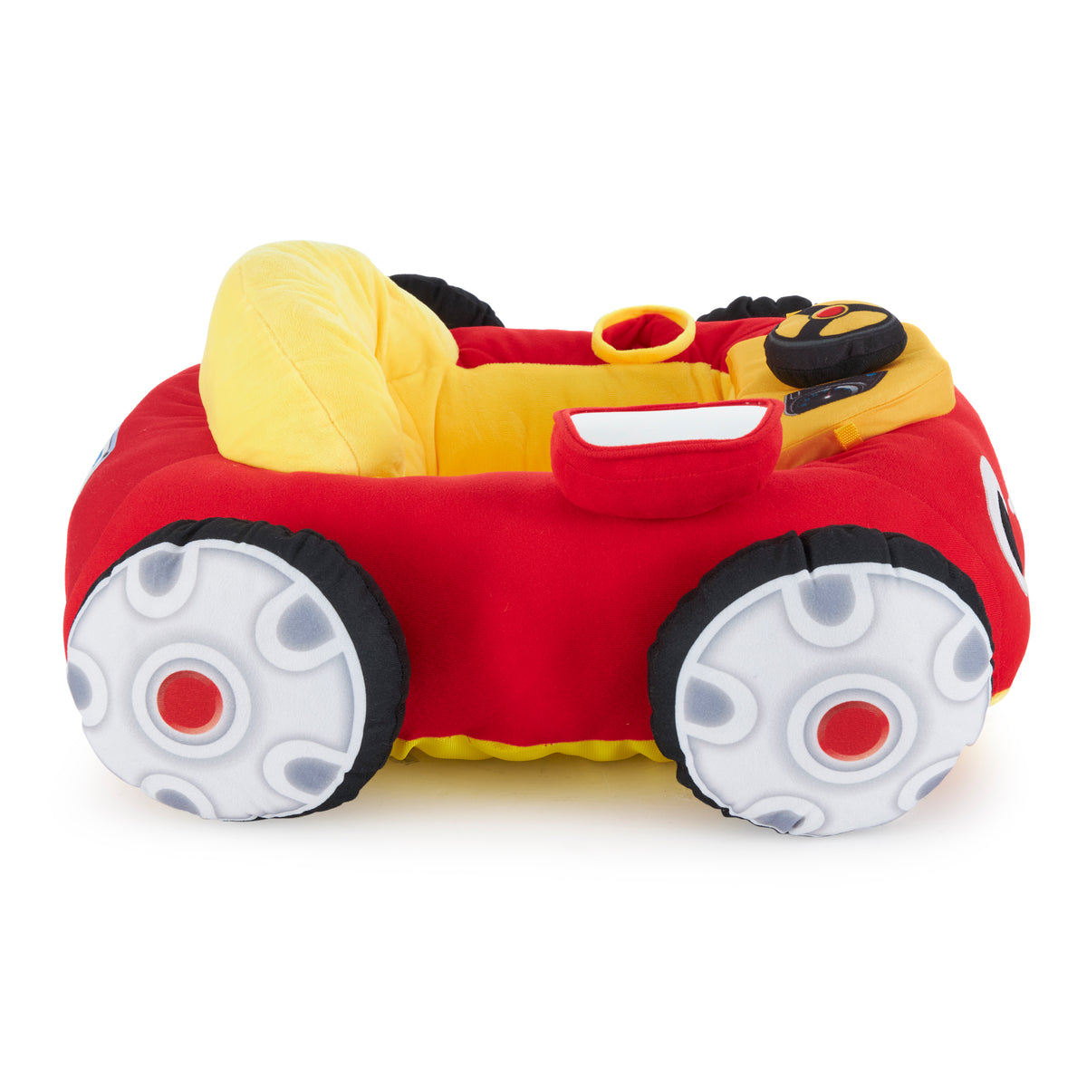 Little Tikes Cozy Coupe Plush Car Baby Toddler Lounger Floor Seat Toy, Red Car - VMInnovations