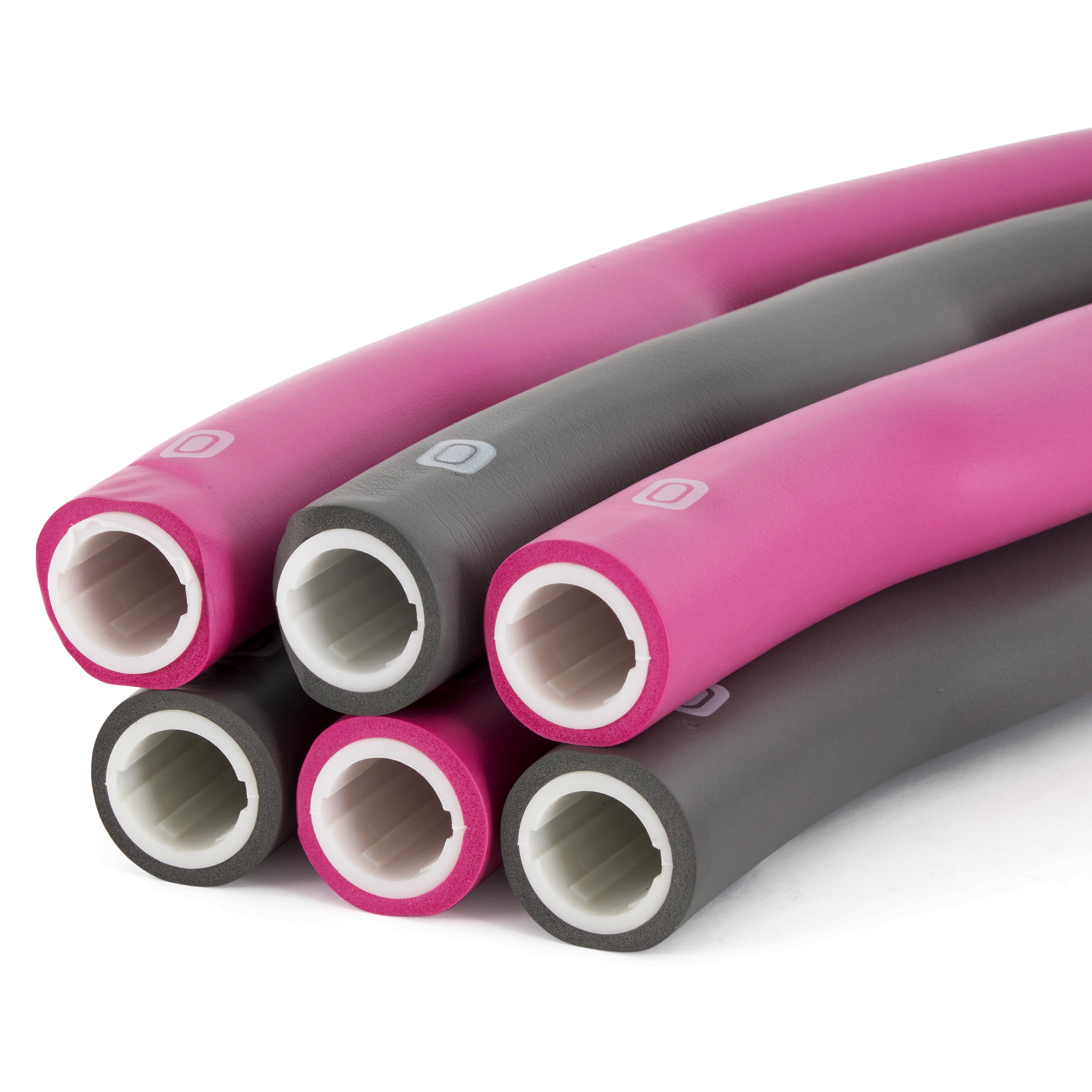 HolaHatha 6 Piece Weighted Fitness Hula Hoop for Home Workouts and Toning (Used) - VMInnovations