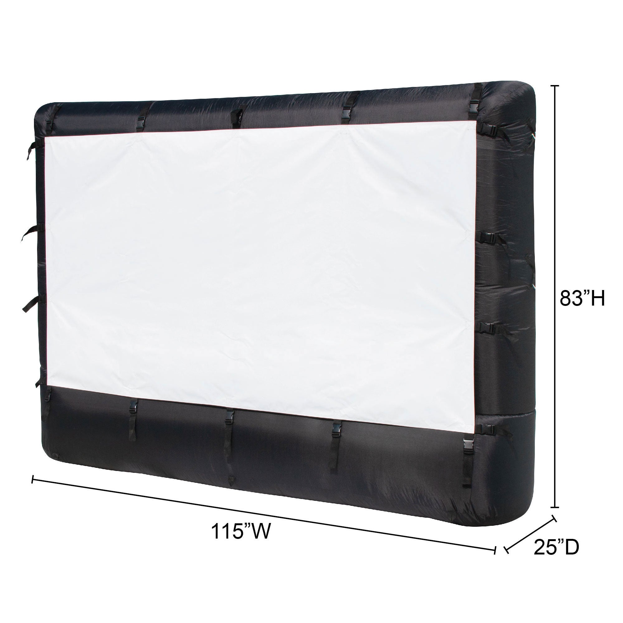 Airflowz 9.5' Inflatable Movie Projection Screen w/Blower & Bag (For Parts)