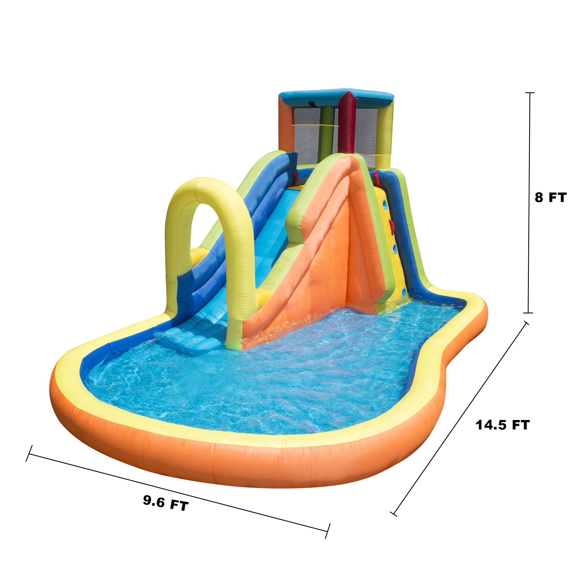 Banzai Inflatable Pinata Bash Party Slide Aquatic Activity Water Park (Used) - VMInnovations