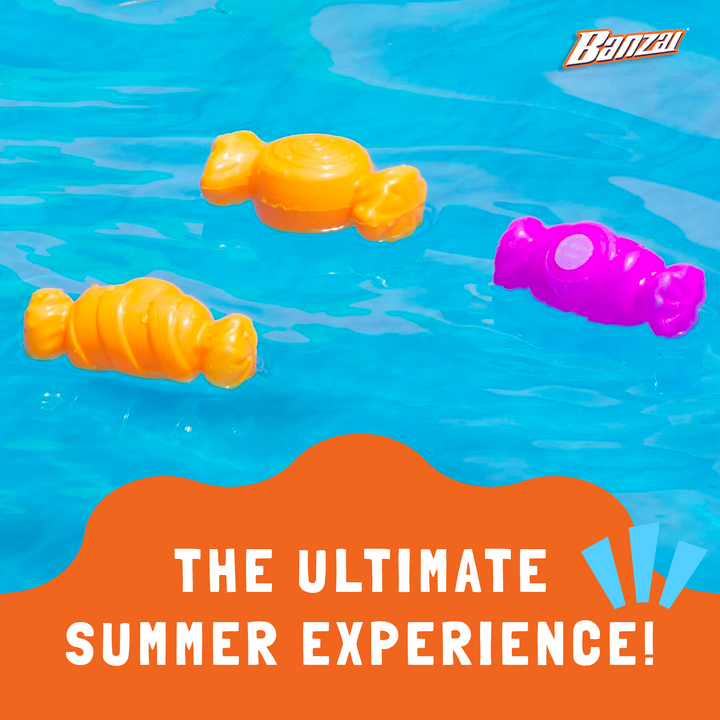 Banzai Outdoor Inflatable Pinata Bash Party Slide Aquatic Activity Water Park