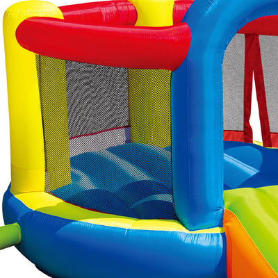 Banzai Jump 'N Slide Bouncer Inflatable Outdoor Backyard Bouncy House Castle