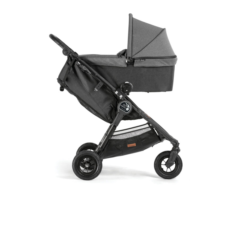 Baby Jogger Mini GT Travel Stroller, Teal/Gray and Deluxe Baby Stroller Bassinet - VMInnovations