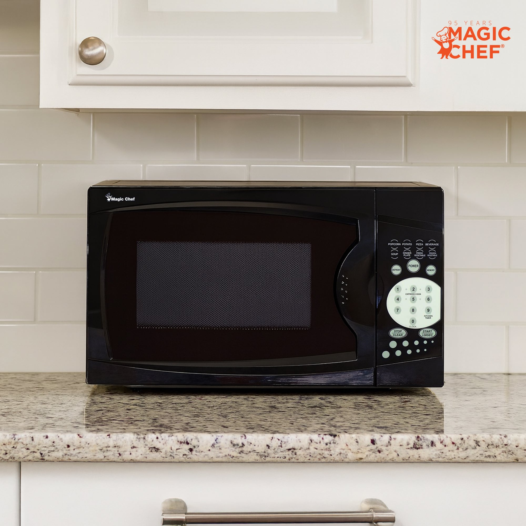 Magic Chef 700 Watt 0.7 Cubic Feet Digital Microwave (Certified Refurbished) - VMInnovations