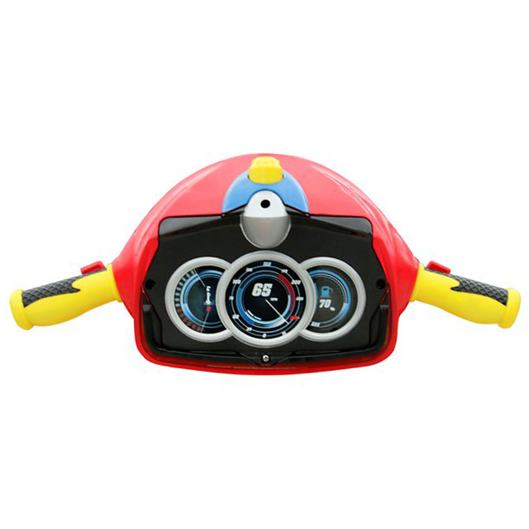 Banzai Aqua Blast Motorized Bumper Boat Inflatable Pool Float Water Toy, Red - VMInnovations