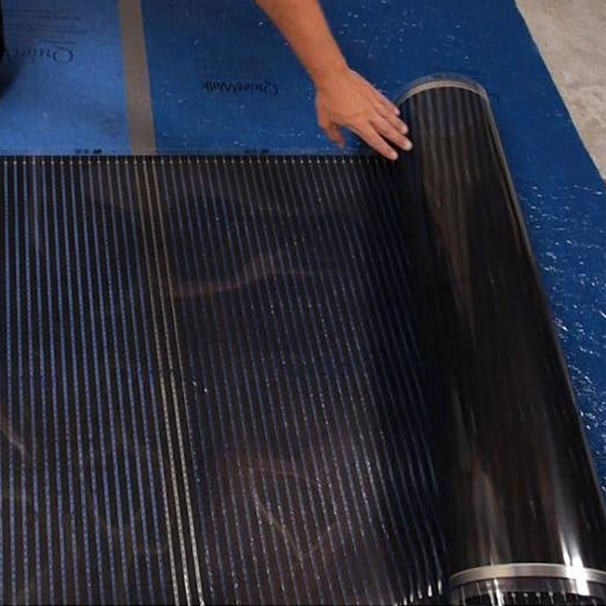 QuietWarmth QWARM3X5F120 3 x 5 120 Volt Electric Floating Floor Heating System (For Parts)