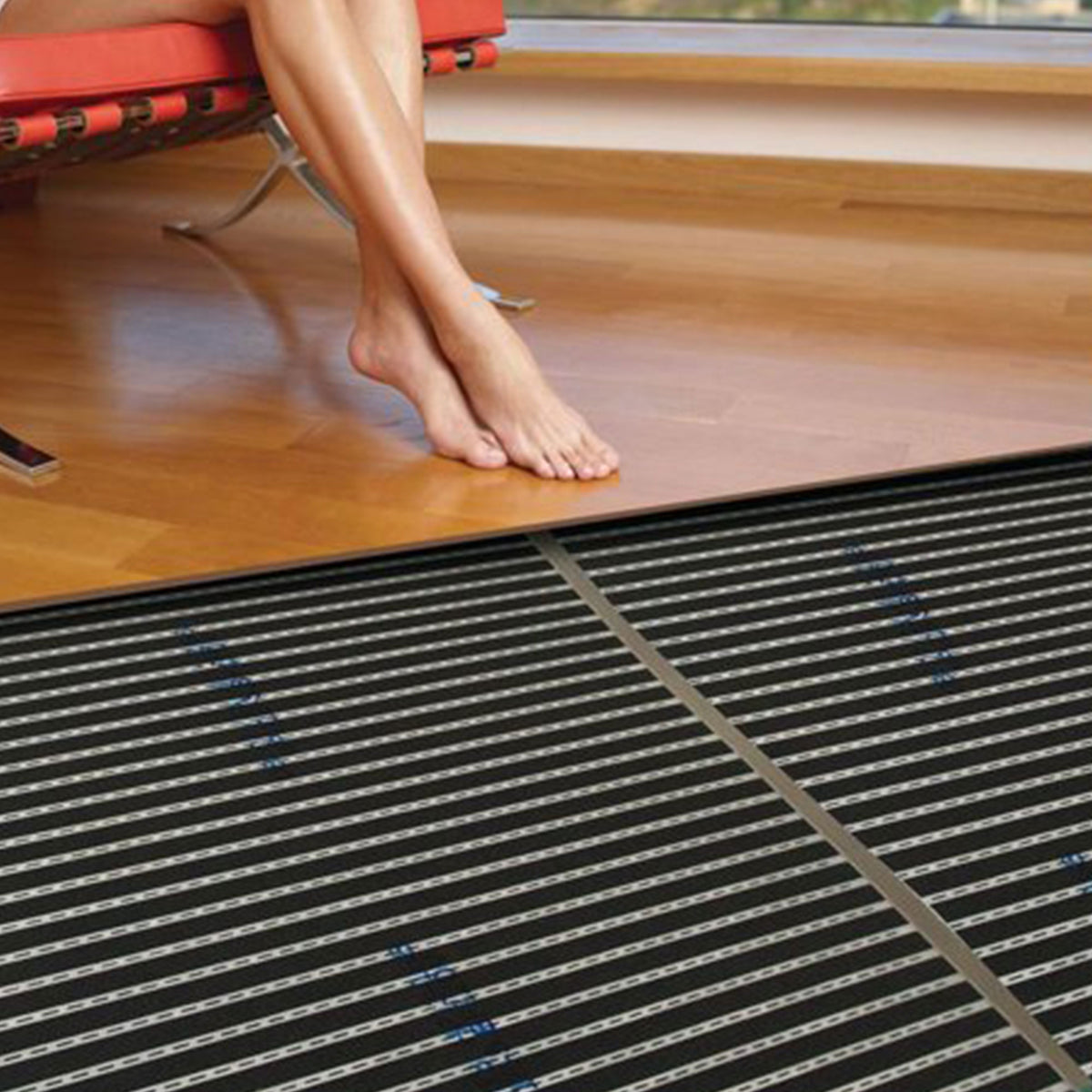 QuietWarmth QWARM3X5F120 3 x 5 120 Volt Electric Floating Floor Heating System (For Parts)