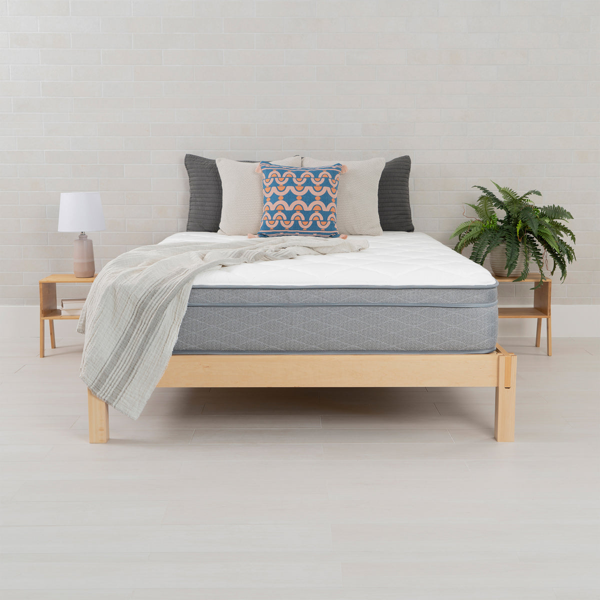 Dreamfoam Bedding Doze 11 Inch Plush Medium Soft Mattress, Short Queen(Open Box)