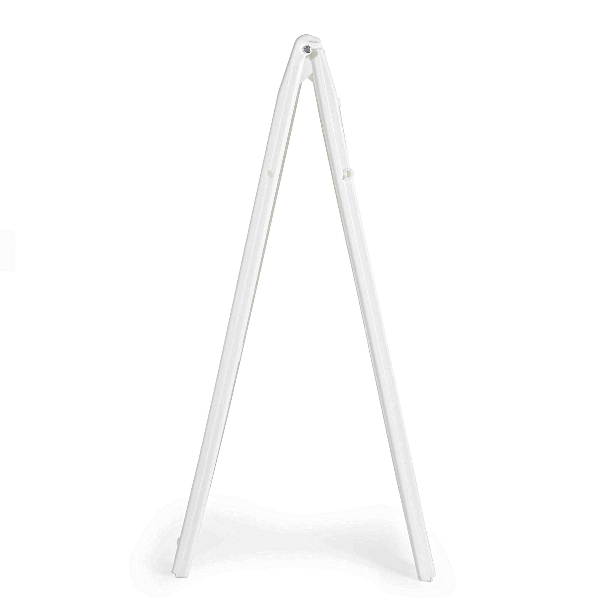Plasticade Signicade Portable Folding Sidewalk Double Sided Sign Stand, (2 Pack)