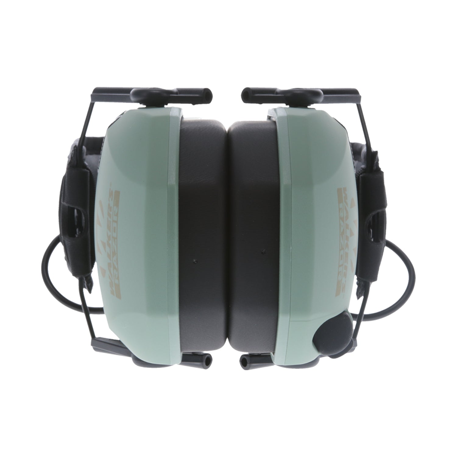 Walker's Razor Slim Shooter Sage Electronic Hearing Protection Earmuff w/ Case